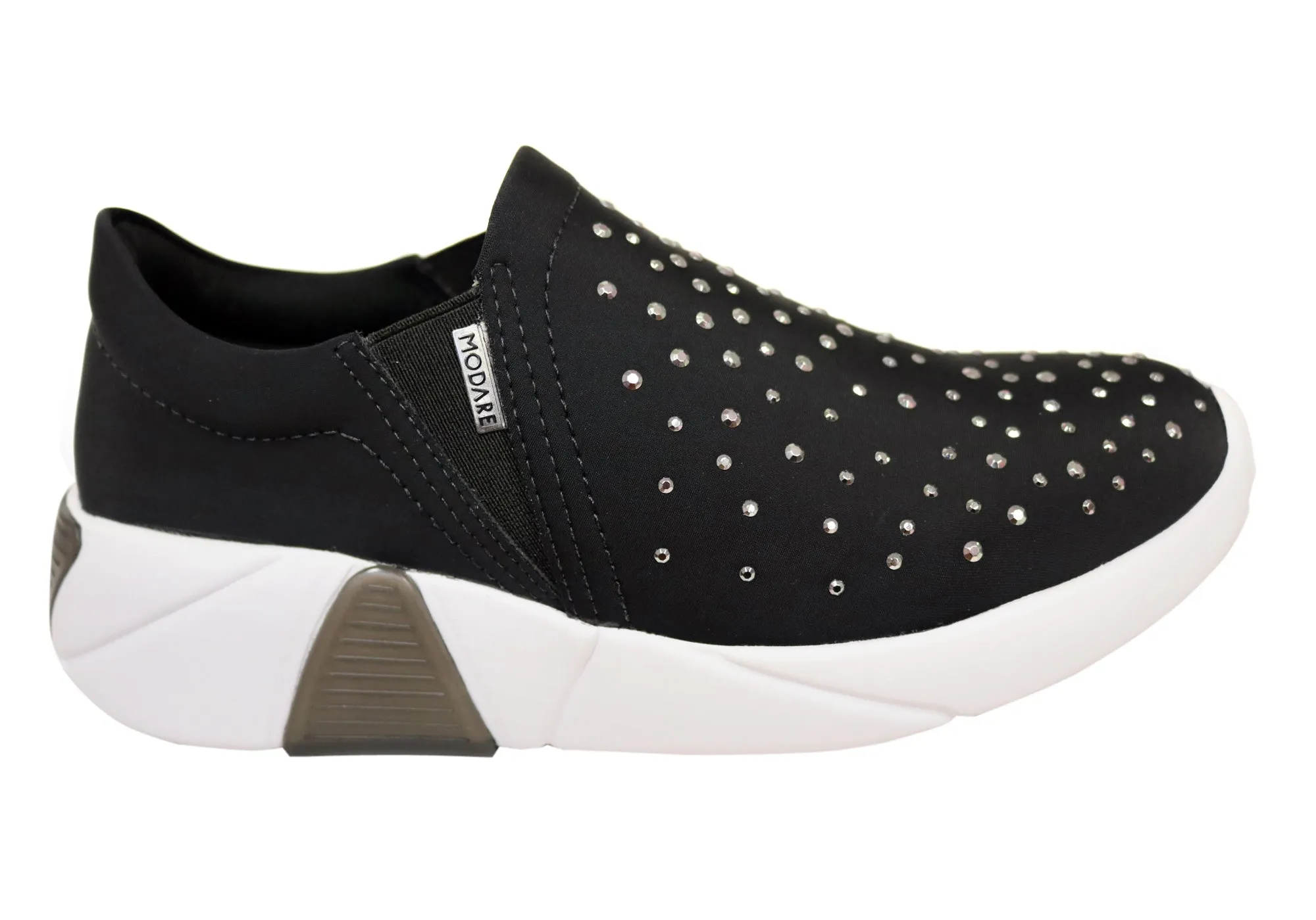 Modare Ultraconforto Dazzle Womens Comfort Casual Shoes Made In Brazil Minimal Style Slim Silhouette