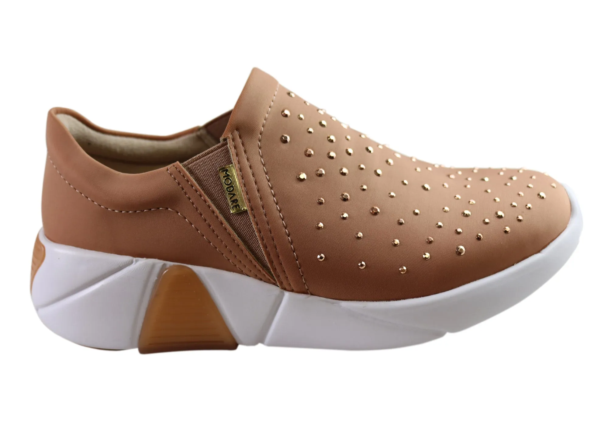 Modare Ultraconforto Dazzle Womens Comfort Casual Shoes Made In Brazil Concert Style