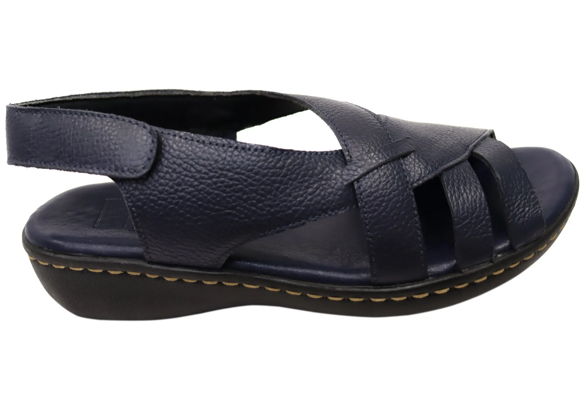 Multi Shade Breathable Summer Footwear Via Paula Alisia Womens Brazilian Comfortable Leather Sandals