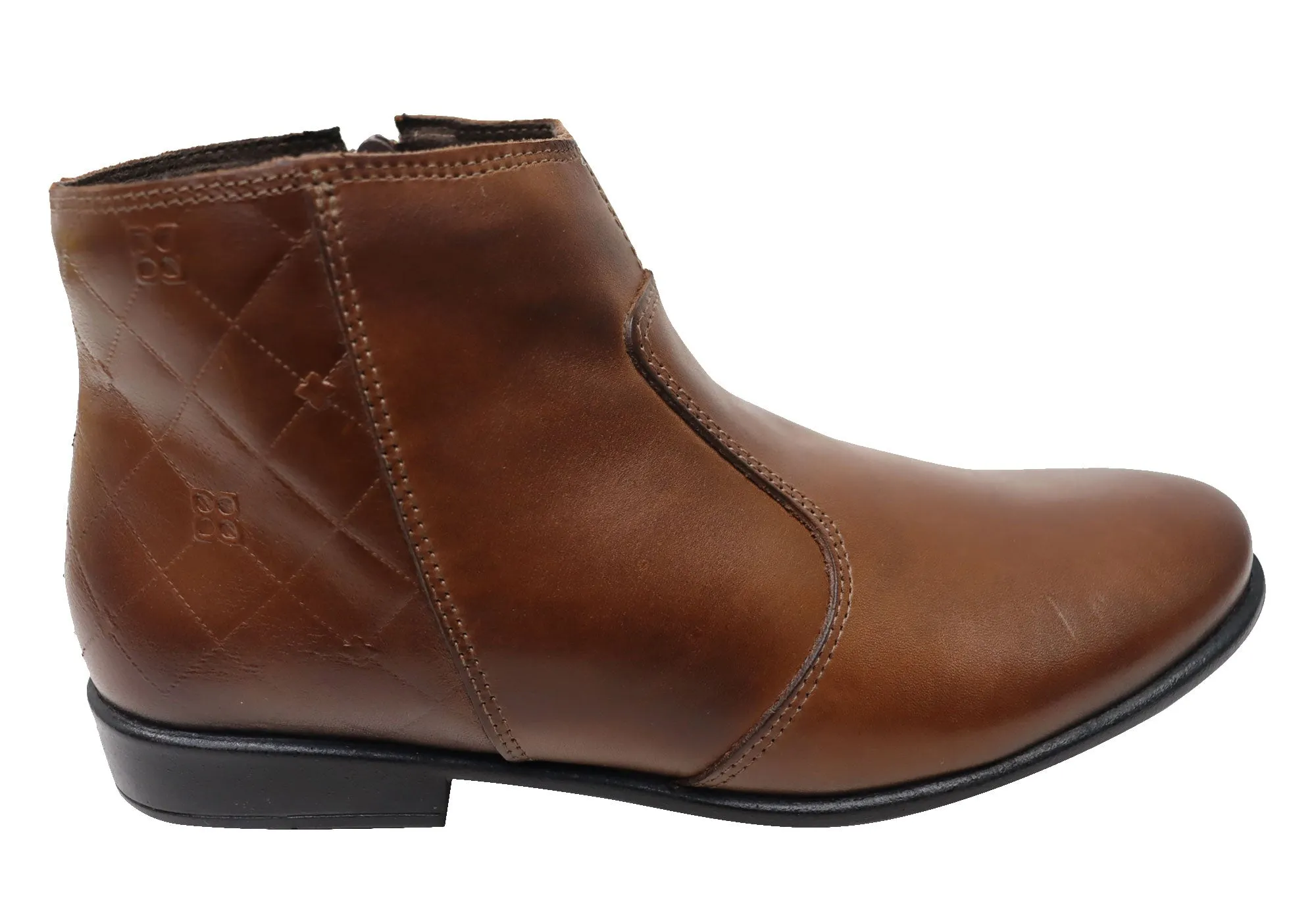 Heat Lock Stable Support Adventure Journey Perlatto Morgan Womens Comfortable Leather Ankle Boots Made In Brazil