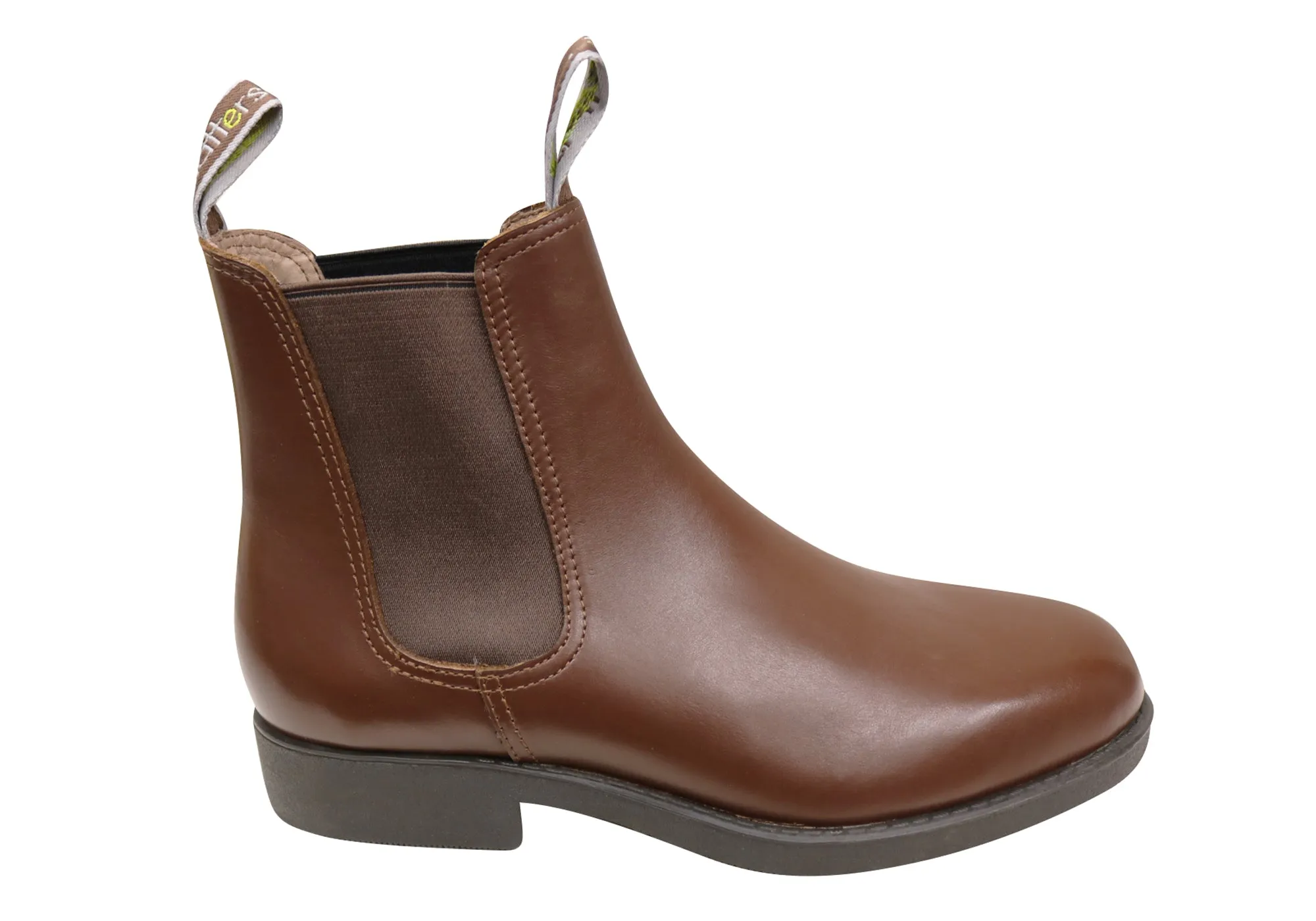 Minimal Weight Waterproof Weekend Wanderer Slatters Arizona II Mens Comfortable Leather Chelsea Pull On Boots