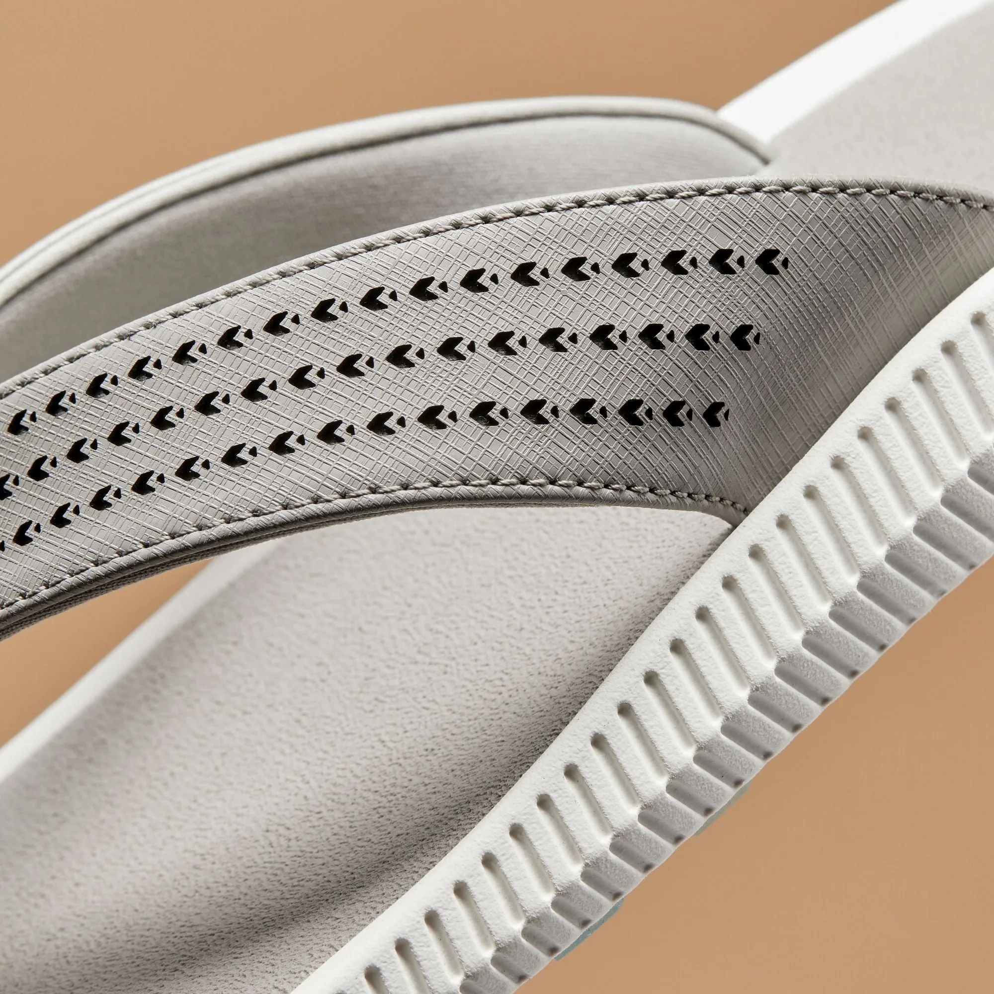 Sporty Sandals for Summer Padded Heel Ulele Golf - Ash