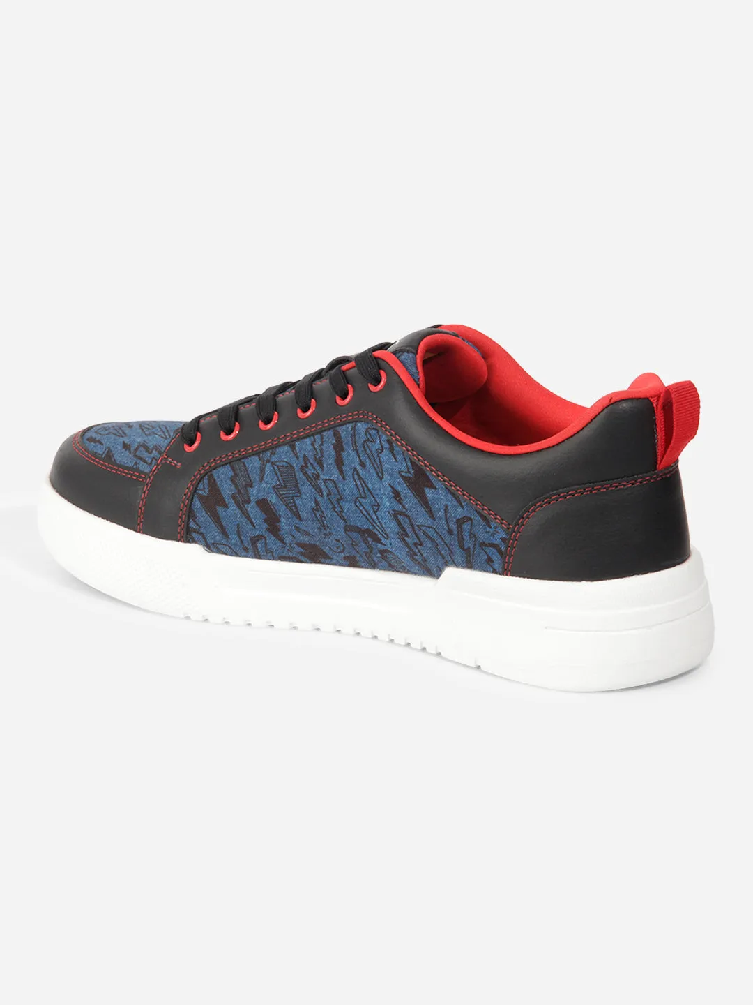 Functional Day Urban Daily Men's Navy Black Textured Sneakers IX6019