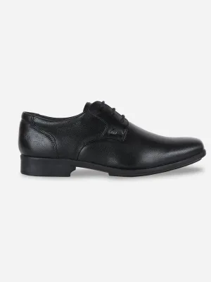 Quick Change High Quality Material Men's Black Regular Toe Lace Up Formal (ID6017)