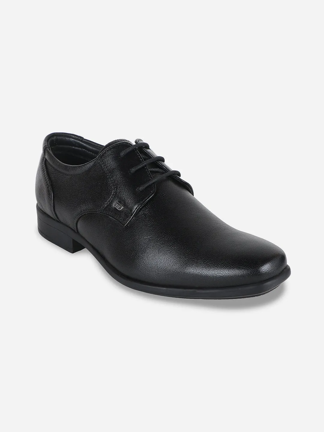 High Quality Leather Men's Black Regular Toe Lace Up Formal (ID6017)
