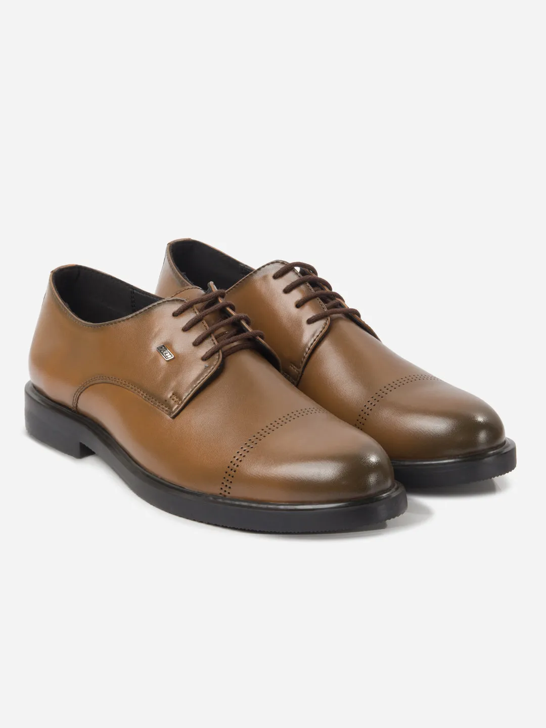 Groom Shade Flex Comfort Men's Brown Formal Laceup Shoes (IX1092)