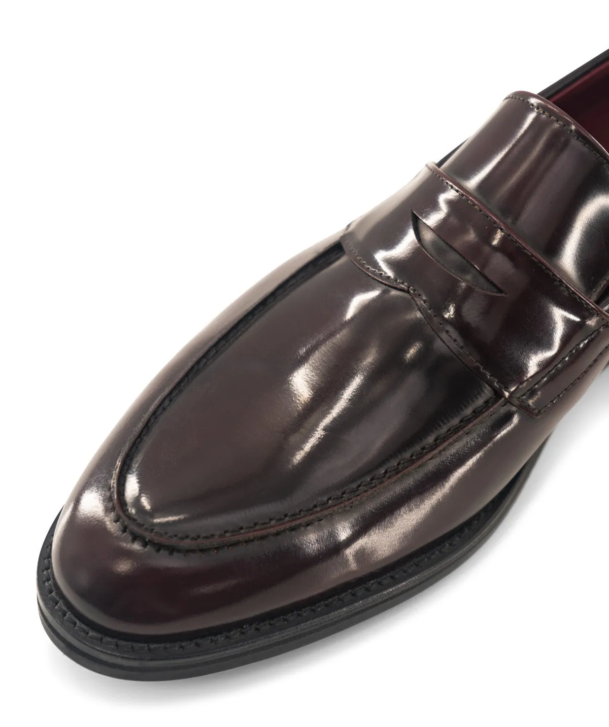 Summer cool Comfortable ankle support Mocassin OSCAR Bordeaux