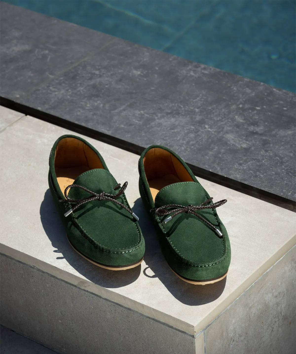 easy move Mocassin CANCUN Daim Vert