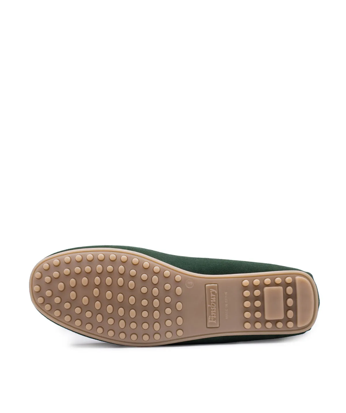 Mocassin CANCUN Daim Vert Vintage Style