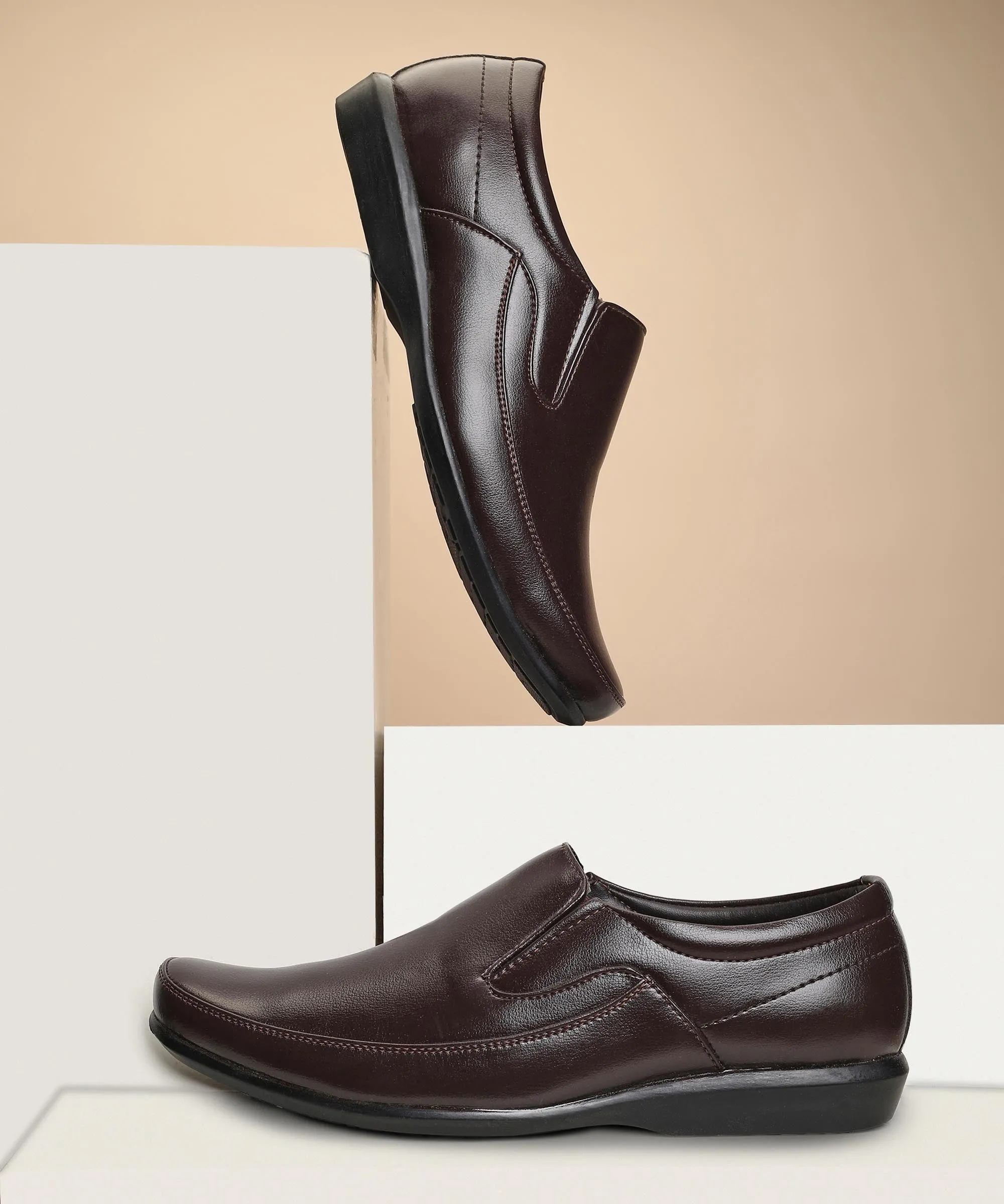 Paragon K11240G Men Formal Shoes | Corporate Office Shoes | Smart & Sleek Design | Comfortable Sole with Cushioning | Daily & Occasion Wear Minimal Office