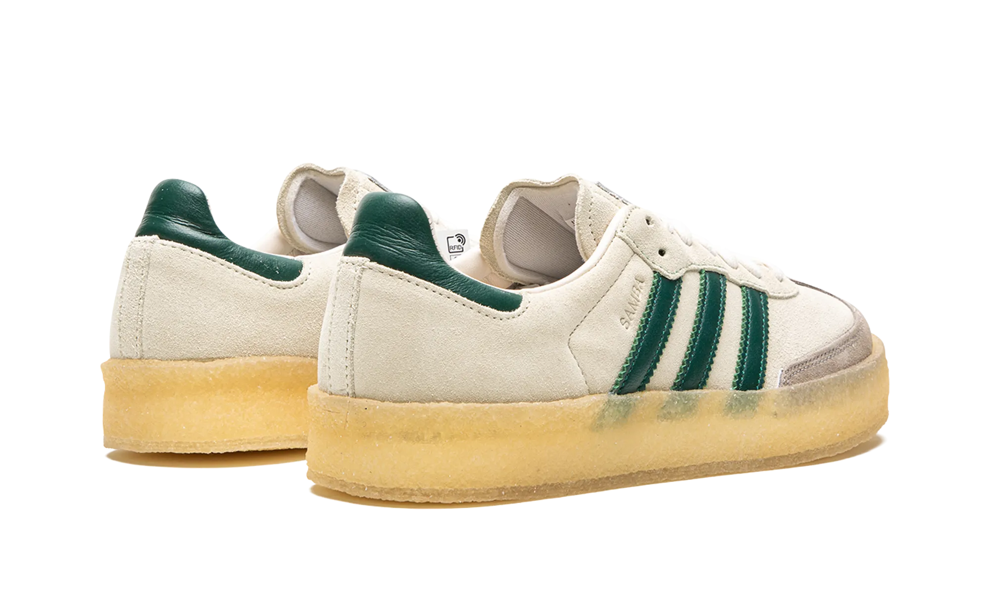 8th Street Samba "Ronnie Fieg - Clarks White" Enhanced grip Cosmic Glow