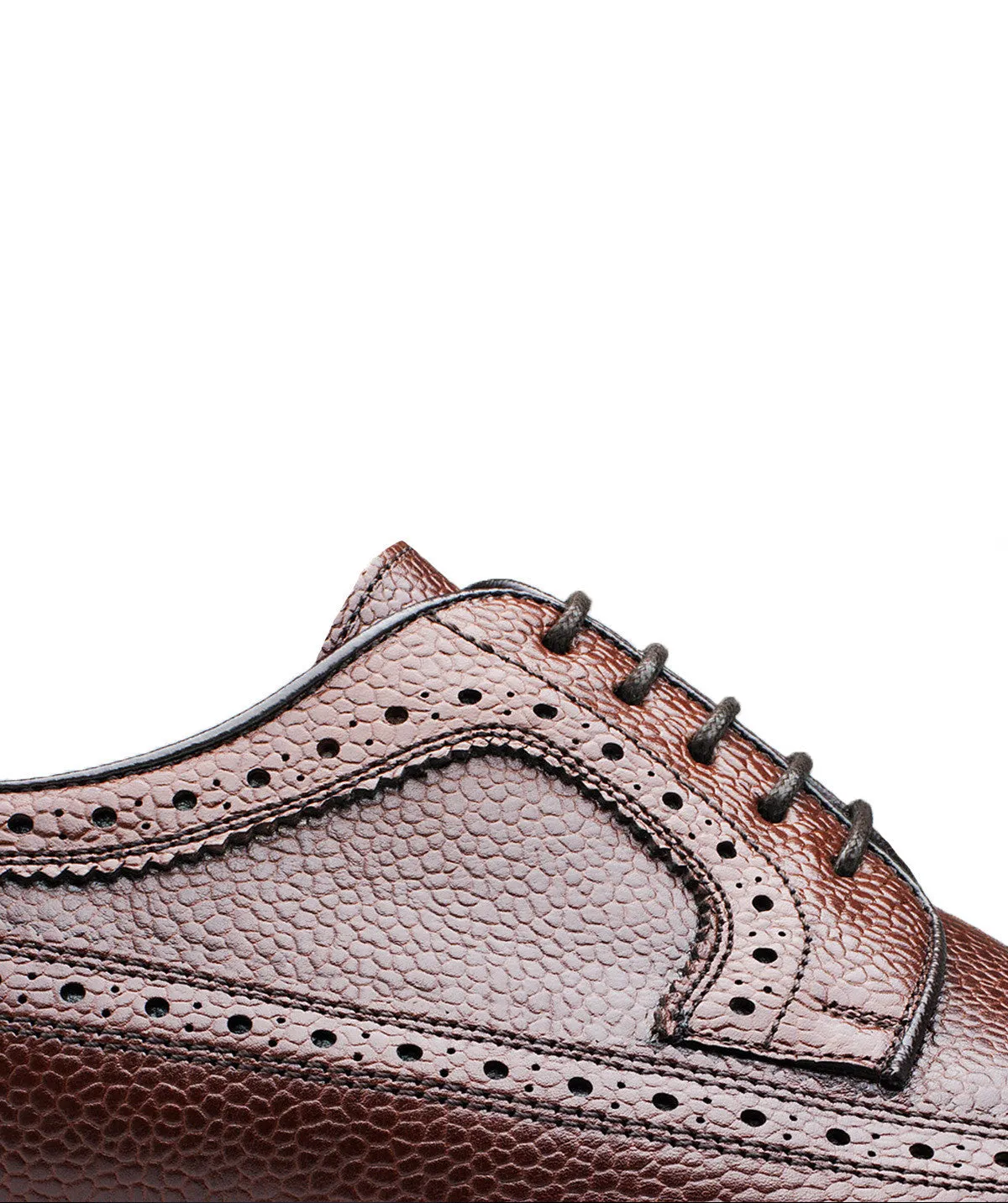 Derby BARTON Grain Marron Layered Support