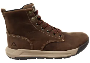 french chic Align Eddy Mens Waterproof Leather Wide Fit Comfortable Boots