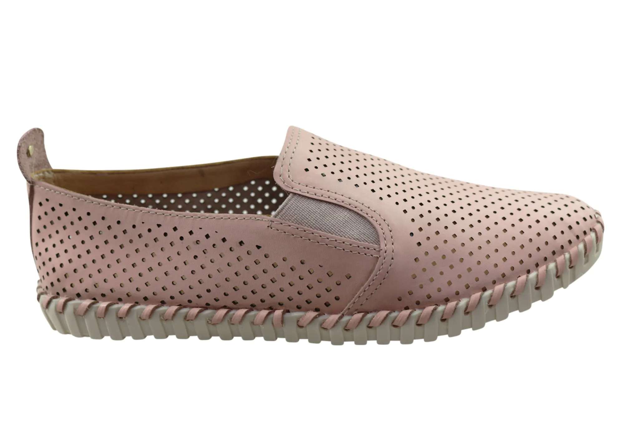 Easy Pairing Bottero Alora Womens Comfortable Leather Casual Shoes Made In Brazil