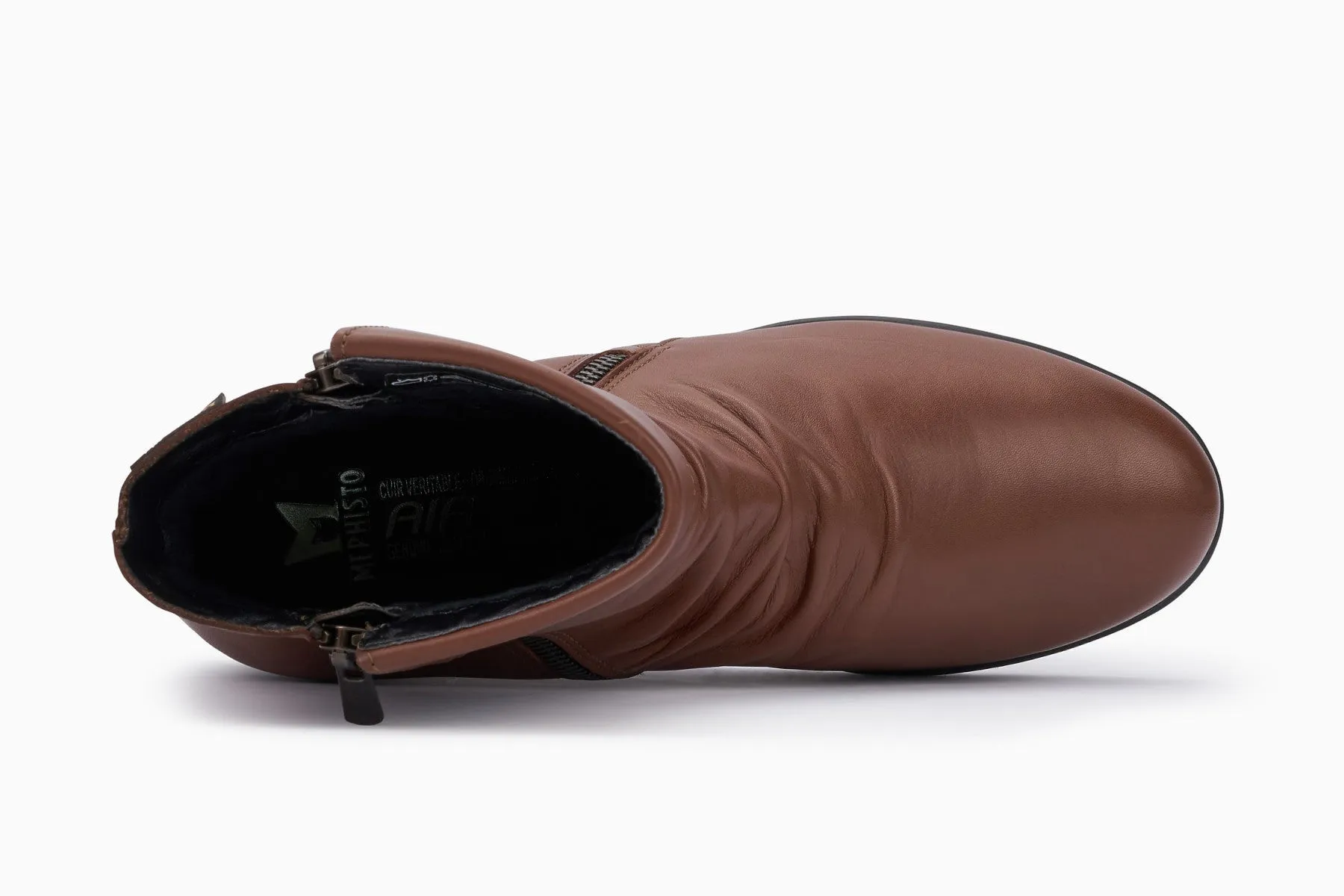 Phila - 7835 Hazelnut Silk Leather Comfortable fit