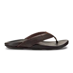 H??k??le??a Kia - Dark Wood Cushion Lining Chic Vacation Footwear