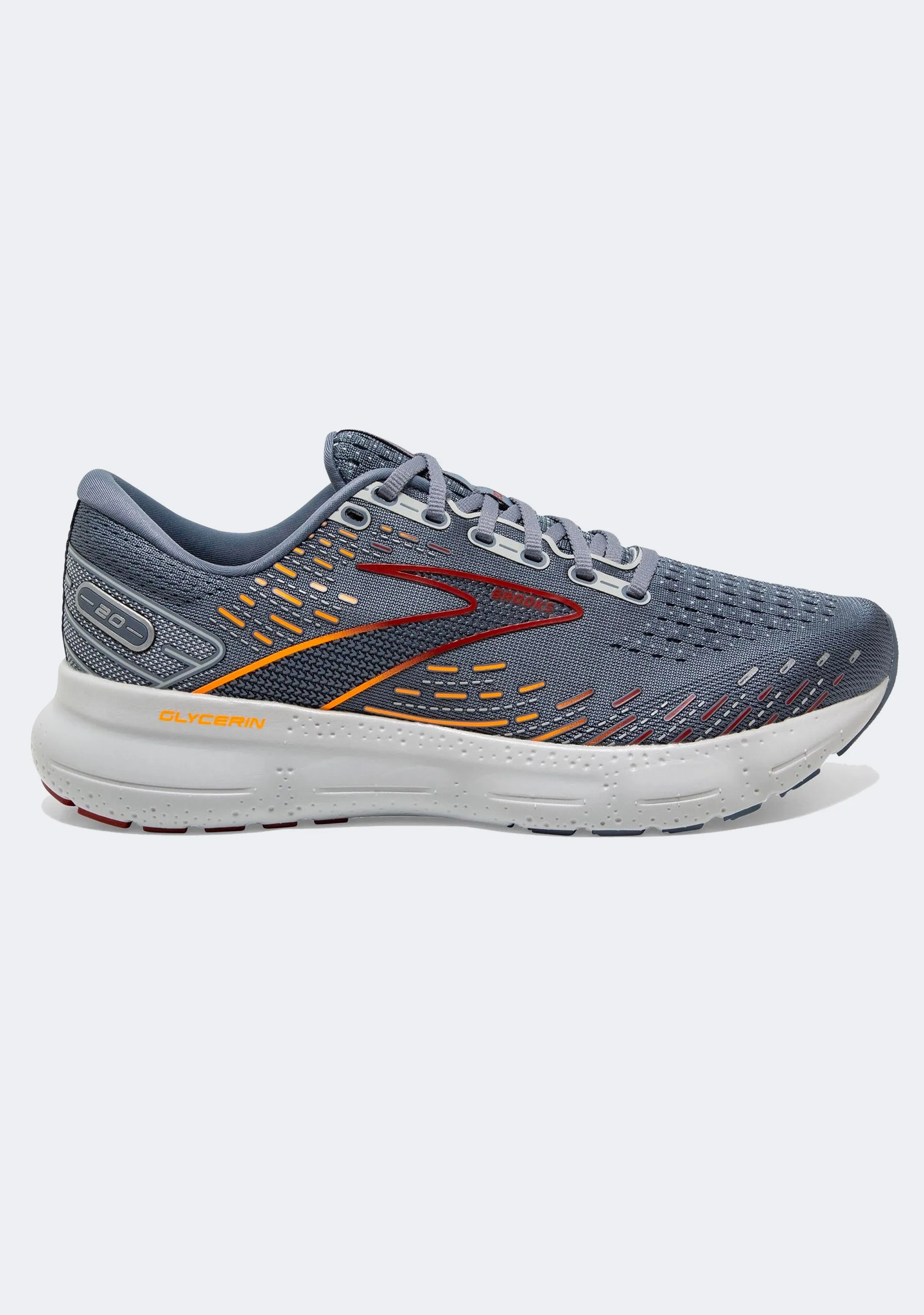 Breathable Weave Brooks Men's Glycerin 20