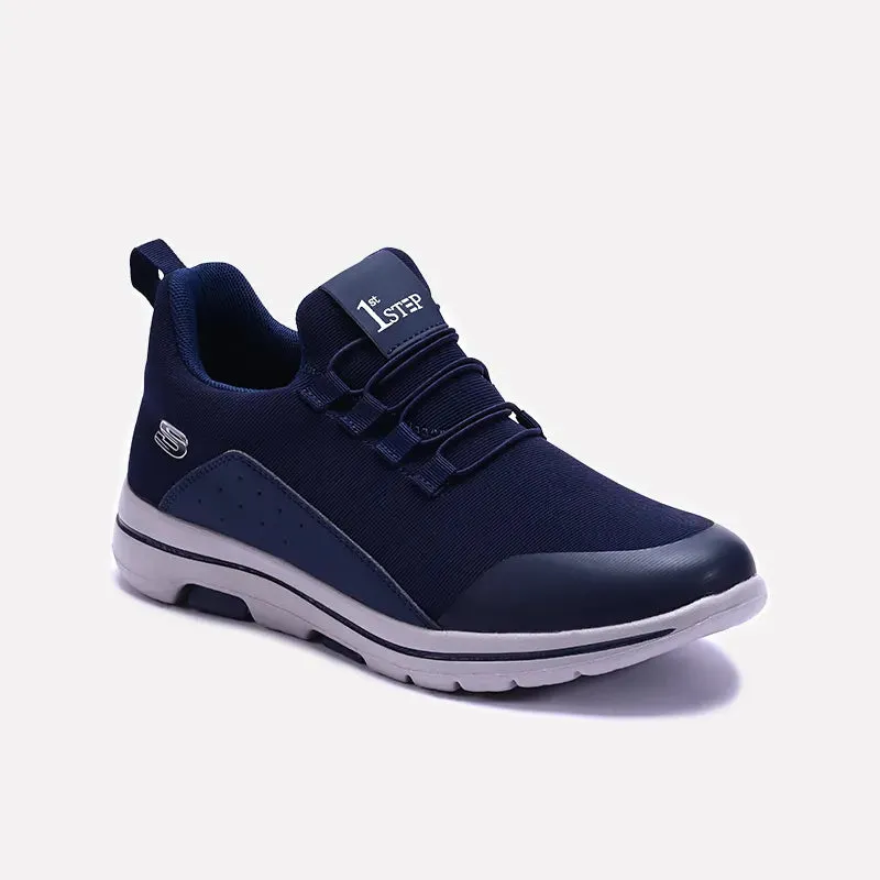 Blue Walking Sneakers 0120534 Ultra Flex Seamless Feel