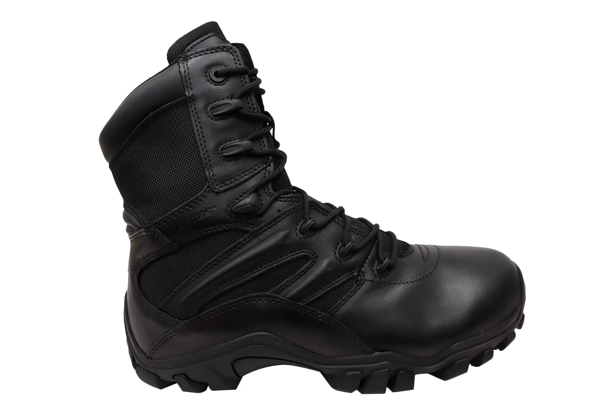 Adventure-Pro Bates Mens Comfortable Delta 8 Side Zip Military Tactical Boots Stone Glam