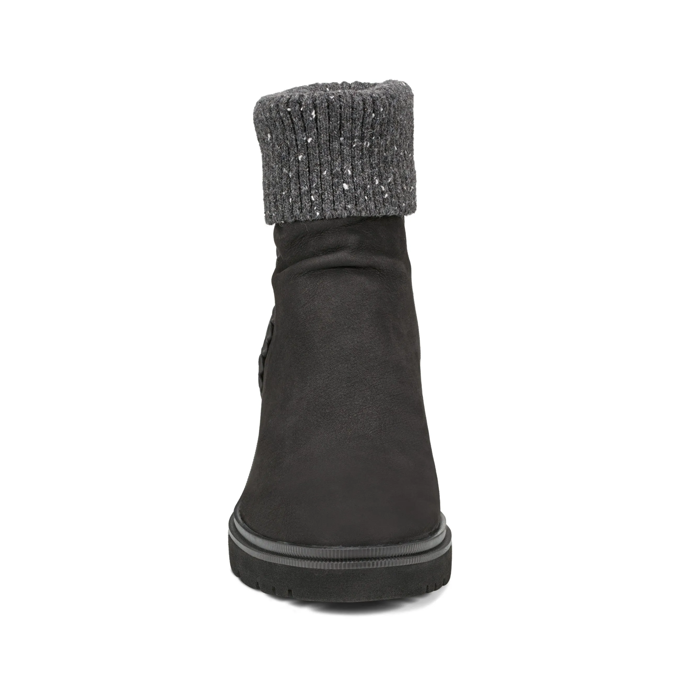 Ventilated Mesh Long Distance Breathable Indoor Fitness Gresa Waterproof Block Heel Round Toe Casual Booties