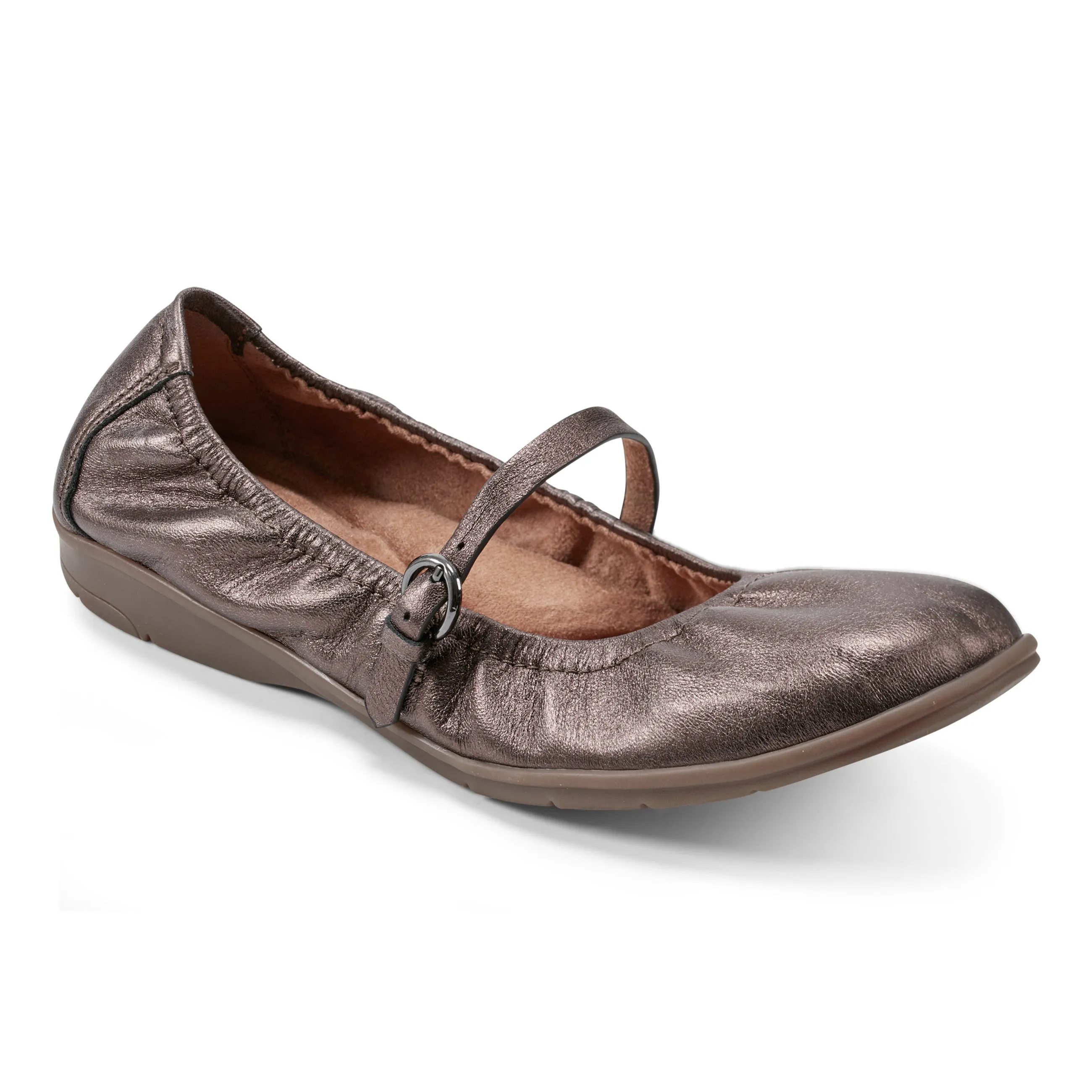 Korvino Mary Jane Casual Flats Waterproof Daily Walk