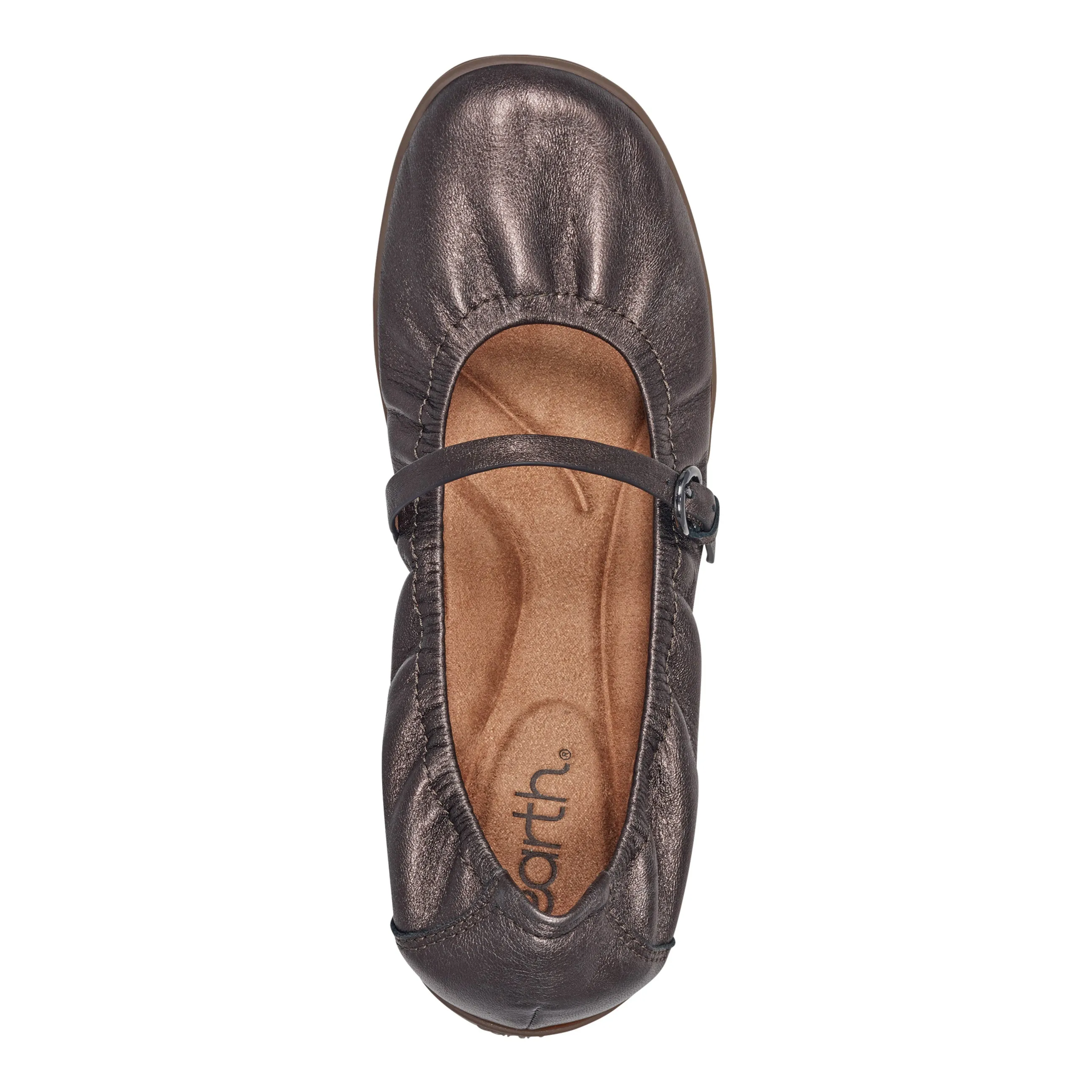 Korvino Mary Jane Casual Flats Comfort Grip Grab Now