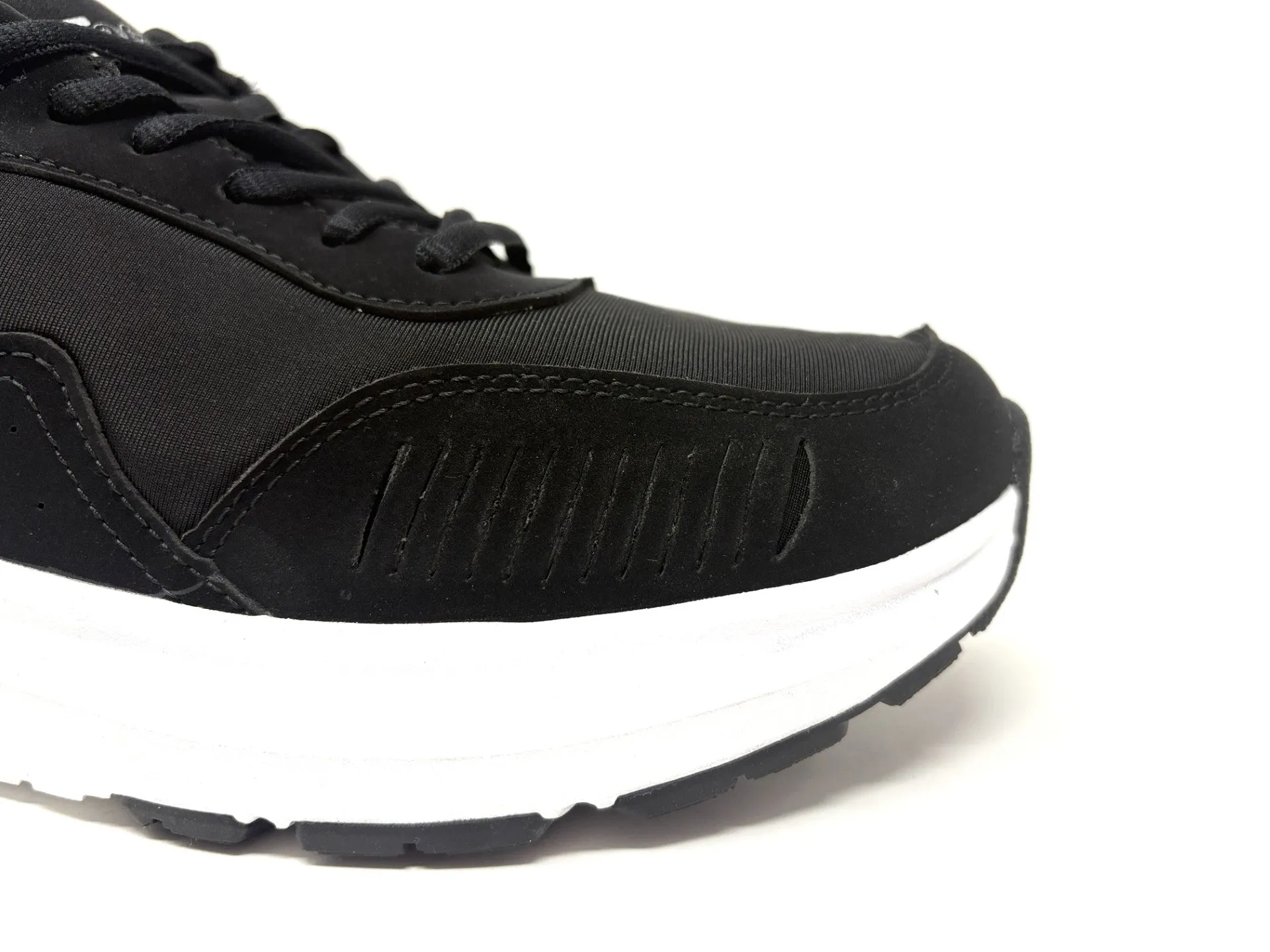 Vibrant lining Padded shock absorption FITec 9820 Black - Men's Lightweight Walking Shoes