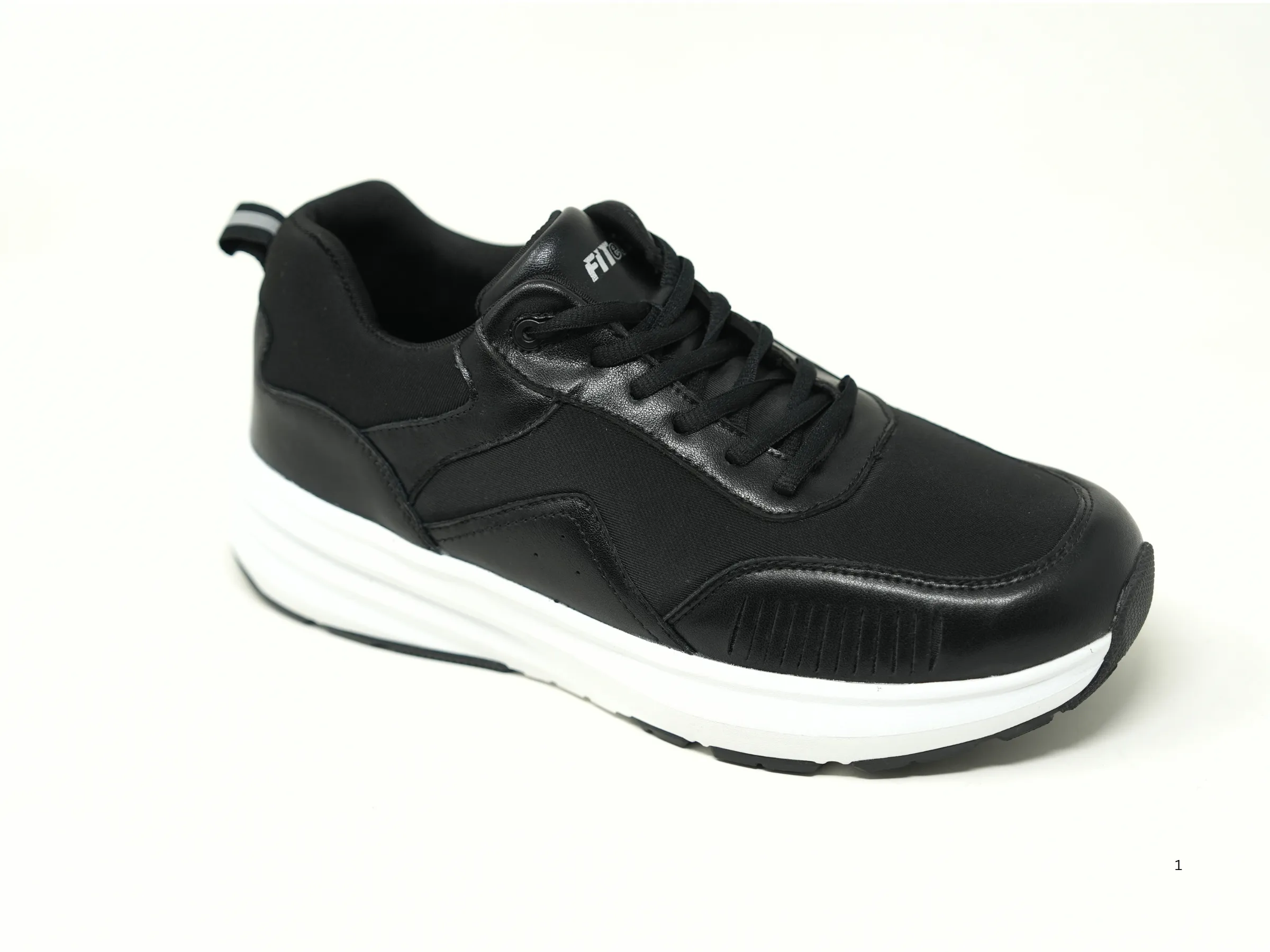 FITec 9820 Black - Men's Lightweight Walking Shoes Ergonomic Design