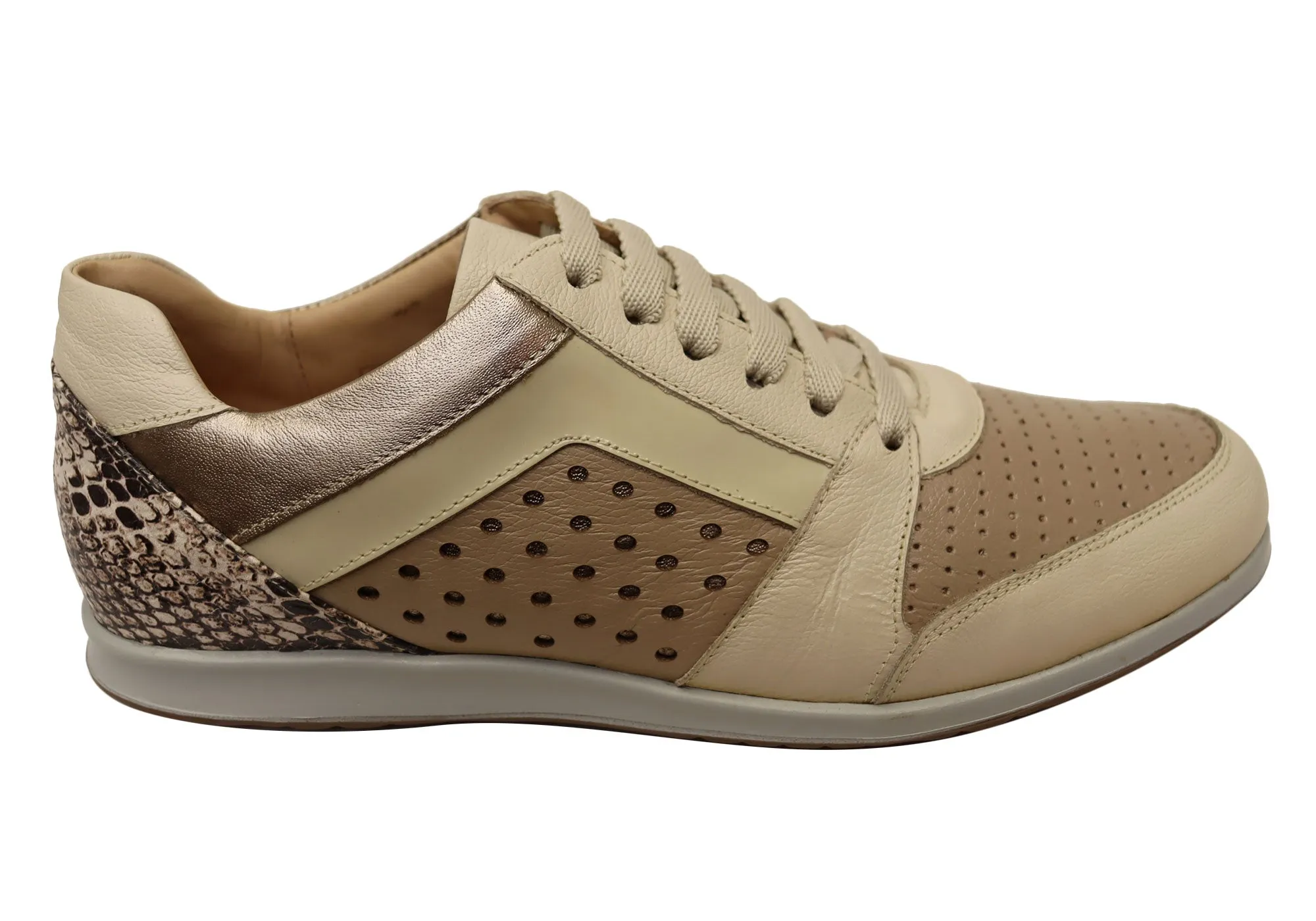 Opananken Brianna Womens Comfortable Brazilian Leather Shoes Light Look