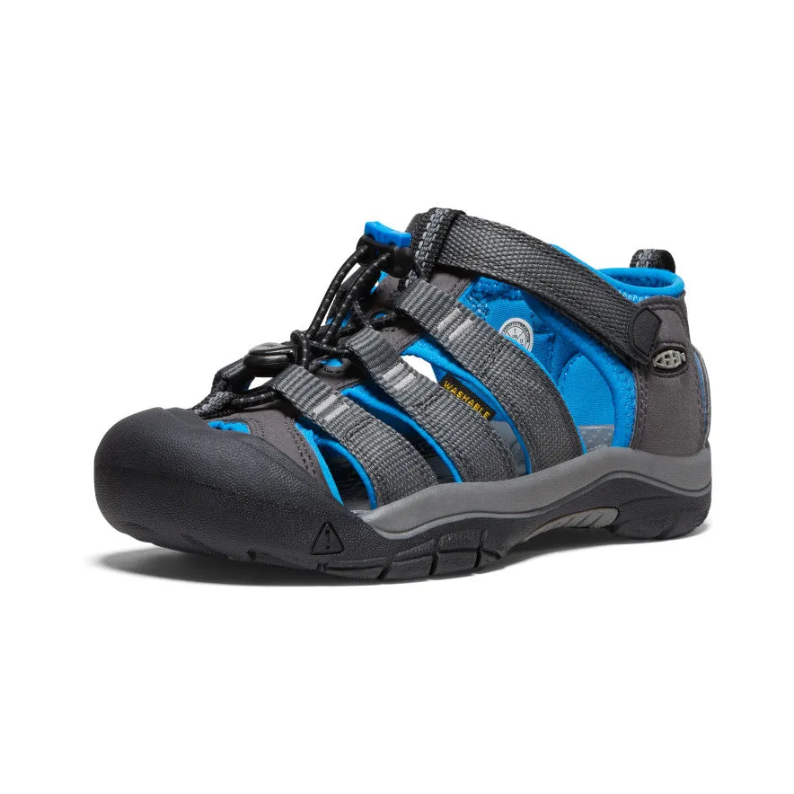Fast Step Relaxed Footwear Big Kids' Newport H2  |  Magnet/Brilliant Blue