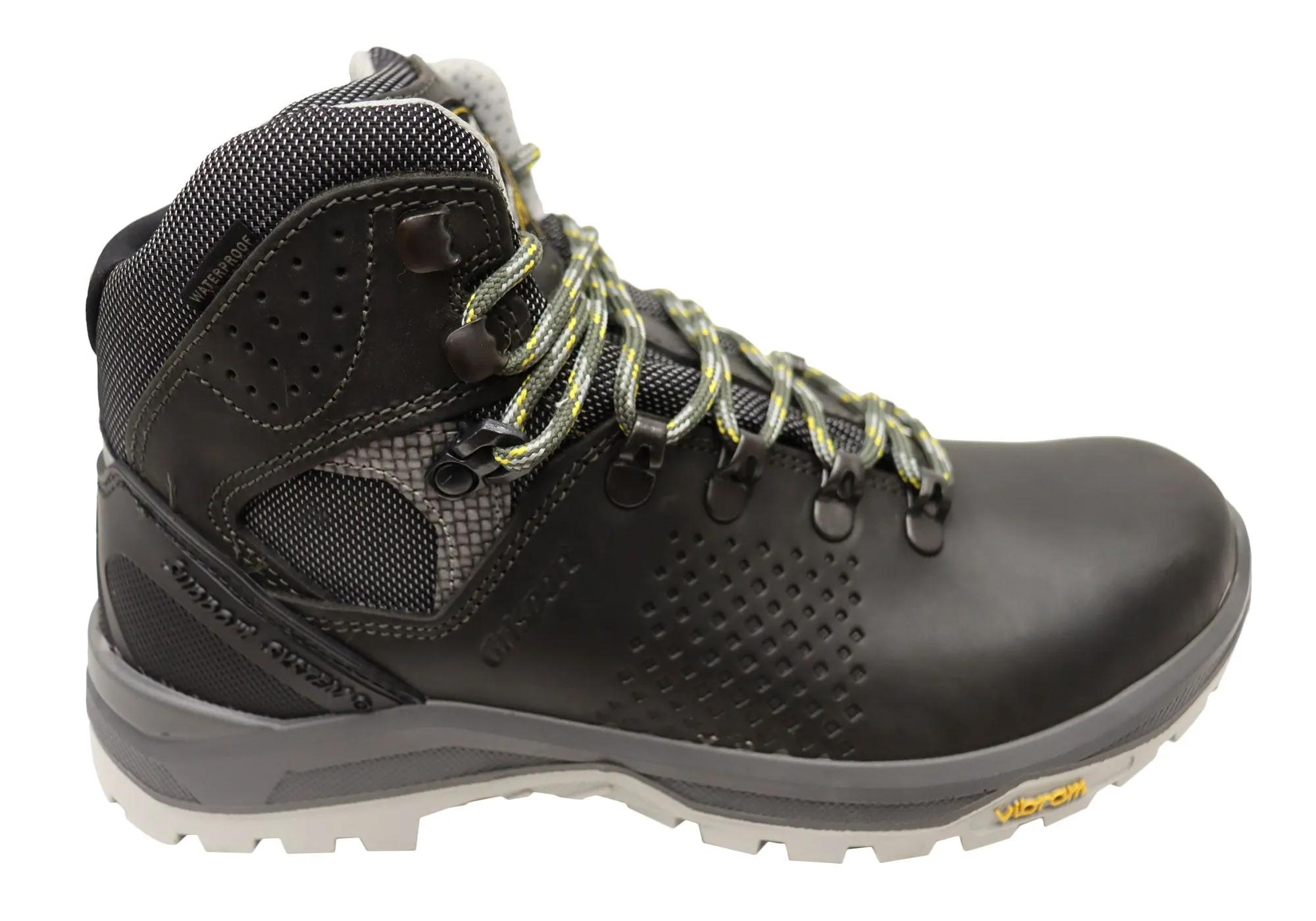 Rough Walk Grisport Womens Pinnacle Mid Hiking Waterproof Boots Made In Italy