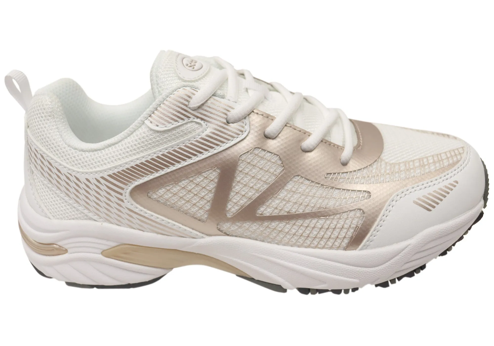 Scholl Orthaheel Sprinter II Womens Comfortable Supportive Sneakers Orthopedic friendly Fit Boost