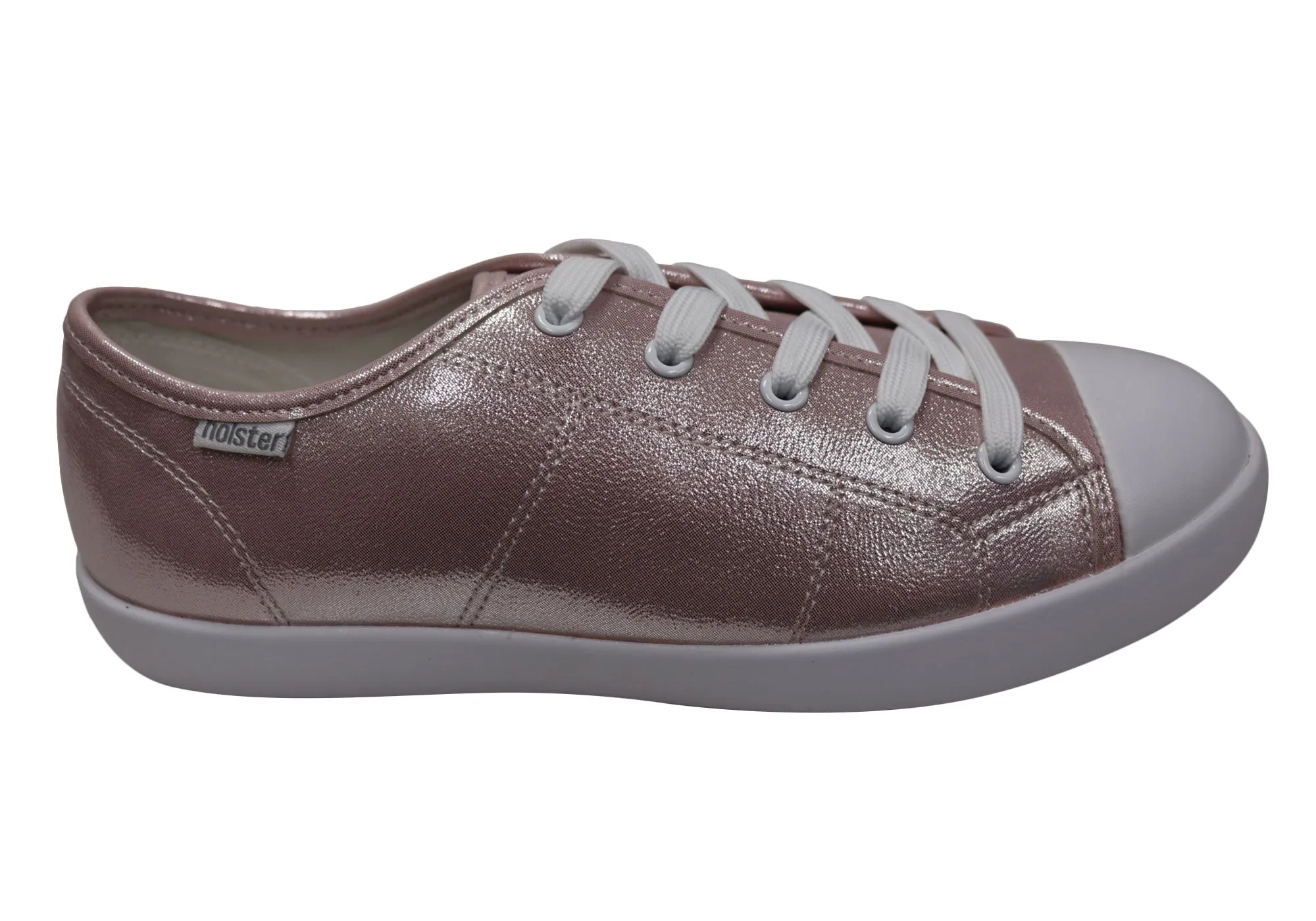 Soft Step Blossom Jog Holster Piper Womens Comfortable Canvas Lace Up Casual Shoes
