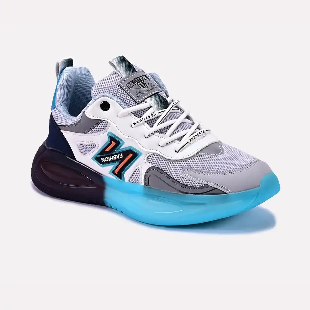 Calm Fit cushioned collar Vincent Gray Sneakers 0120452