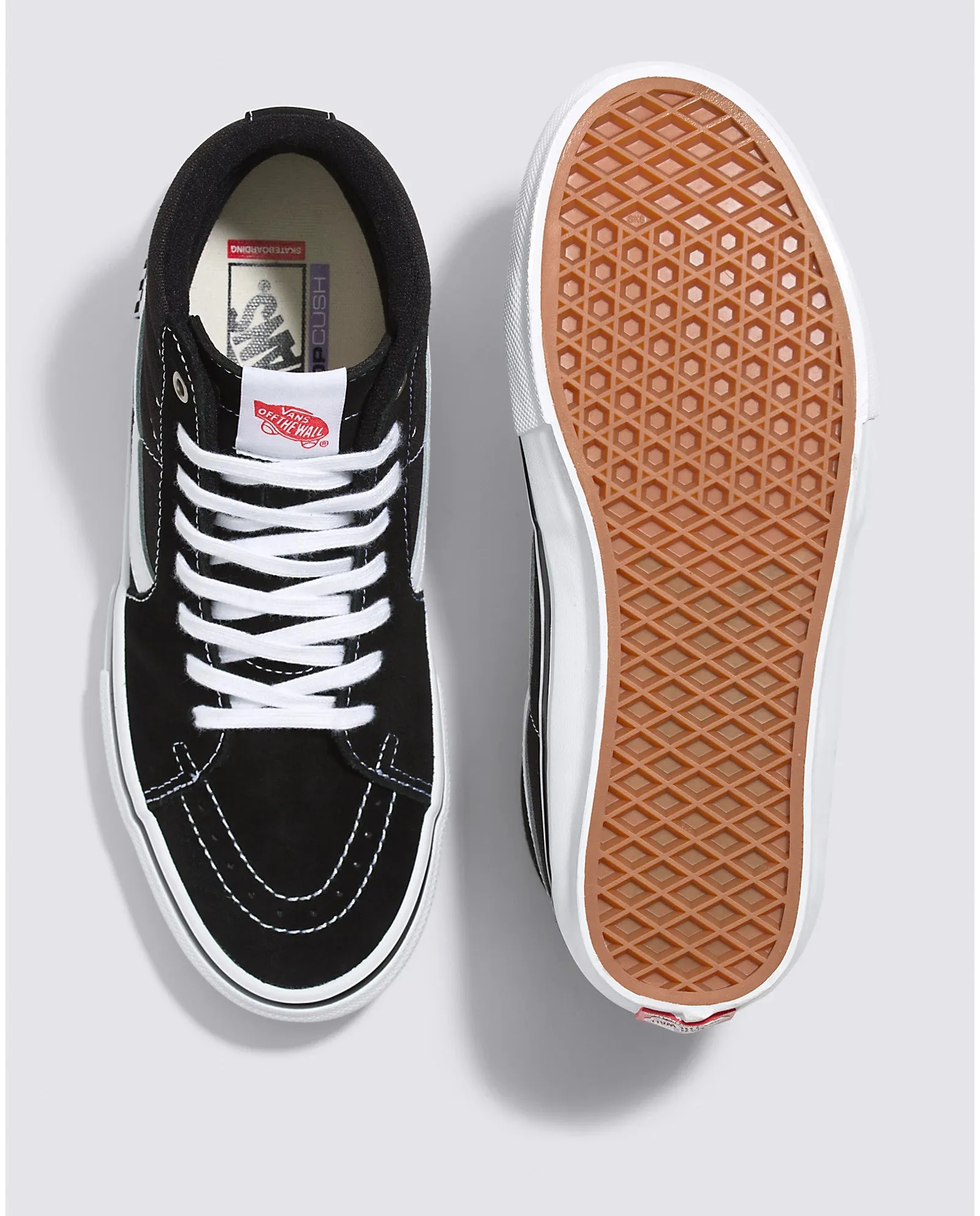Pack Safe City Bright Vans Skate SK8-Hi Black/White