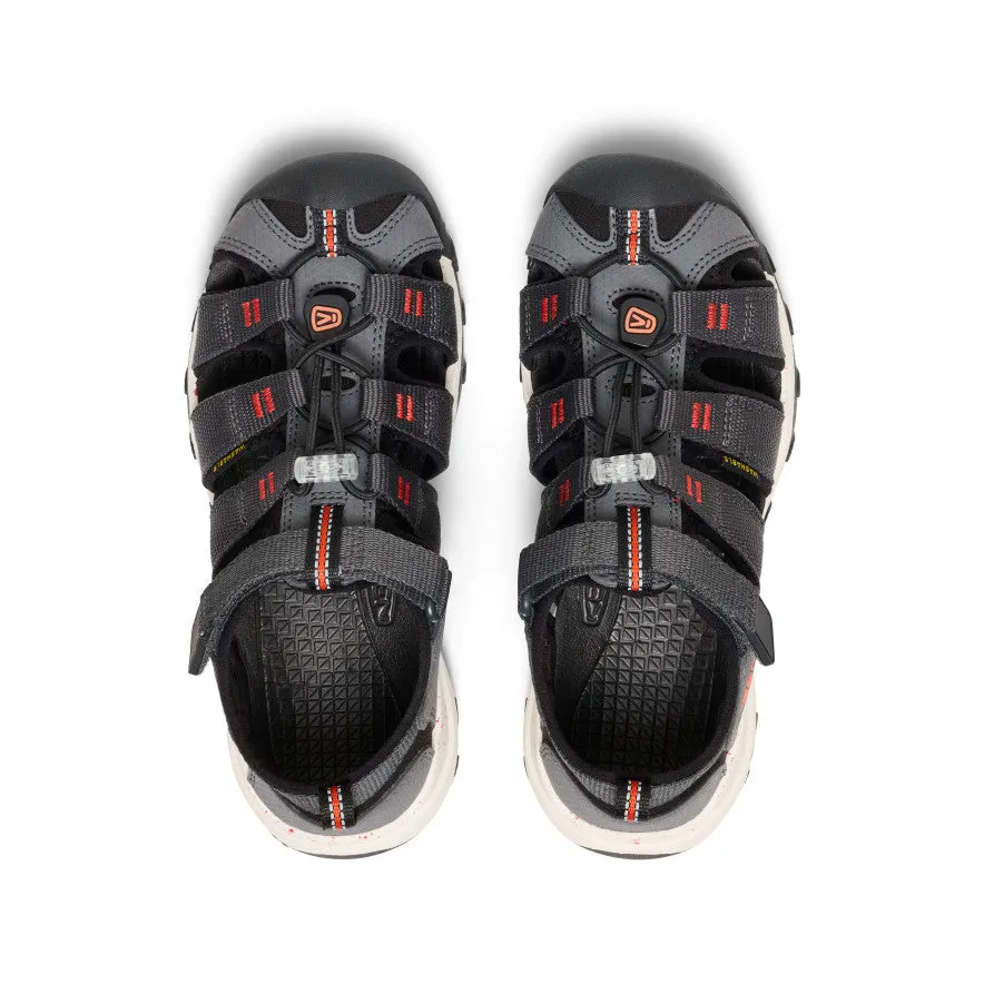 Stable Step Shock absorption Big Kids' Newport Neo H2  |  Magnet/Spicy Orange