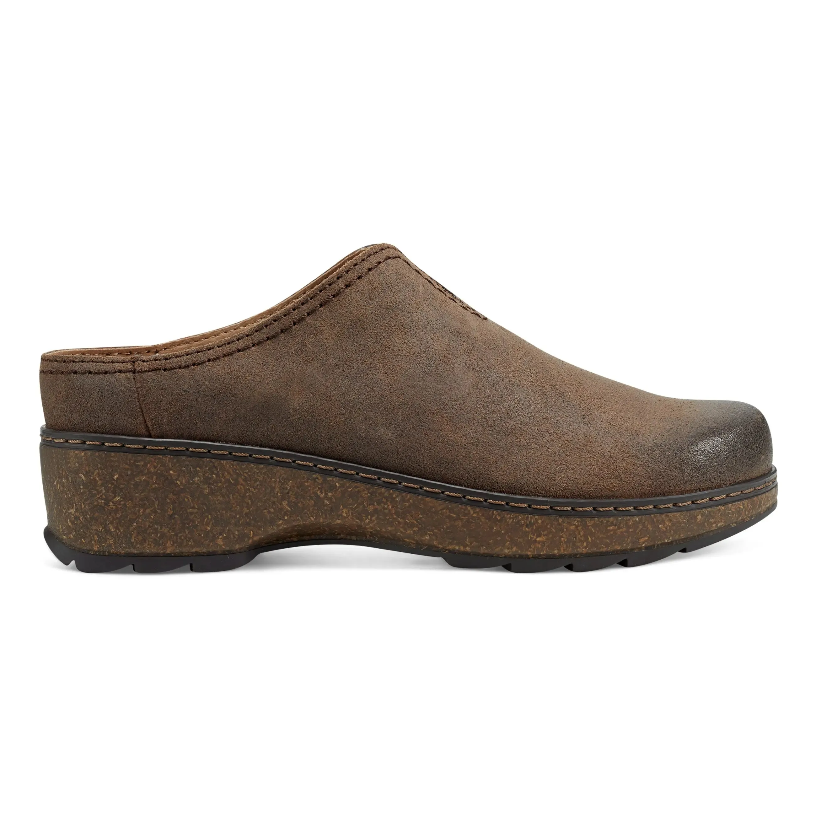 Kolia Round Toe Slip-on Casual Clogs Stable