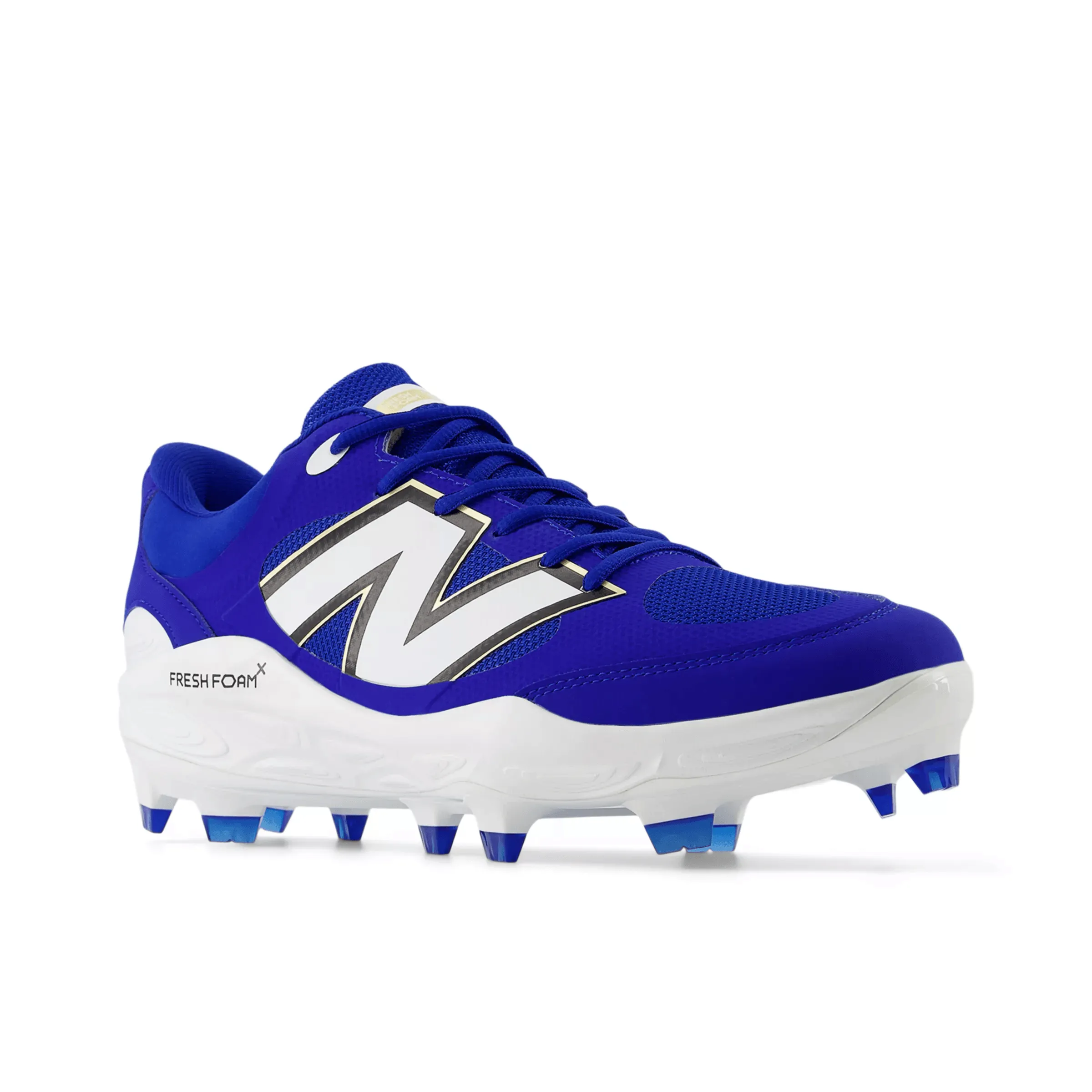 New Balance Men's Fresh Foam 3000 v7 Molded Baseball Cleats - Royal - PL3000B7 Soft Neutral