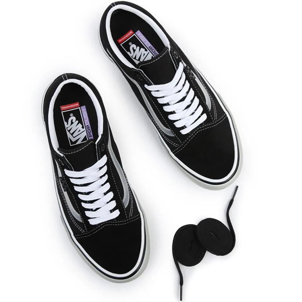 Pool Time Gel Soft Vans Skate Old Skool - Translucent Rubber/Black/Clear