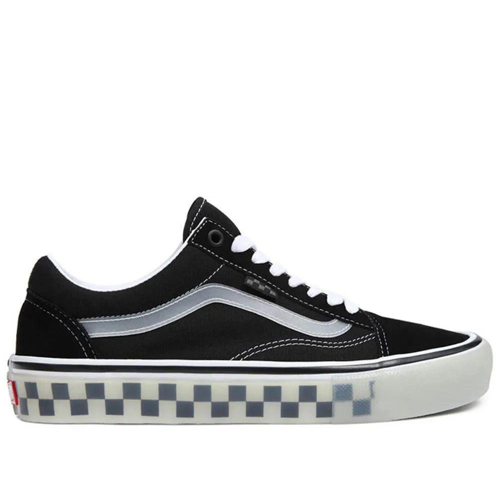 Gel Soft On Trend Vans Skate Old Skool - Translucent Rubber/Black/Clear