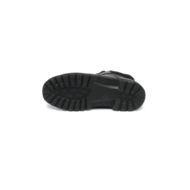 Comfortable Straps Mt. Emey 9951 Black - Men's Extra-depth Chukka Boots