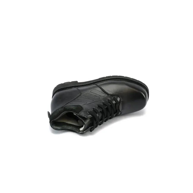 Rock Star Warehouse Worker Mt. Emey 9951 Black - Men's Extra-depth Chukka Boots
