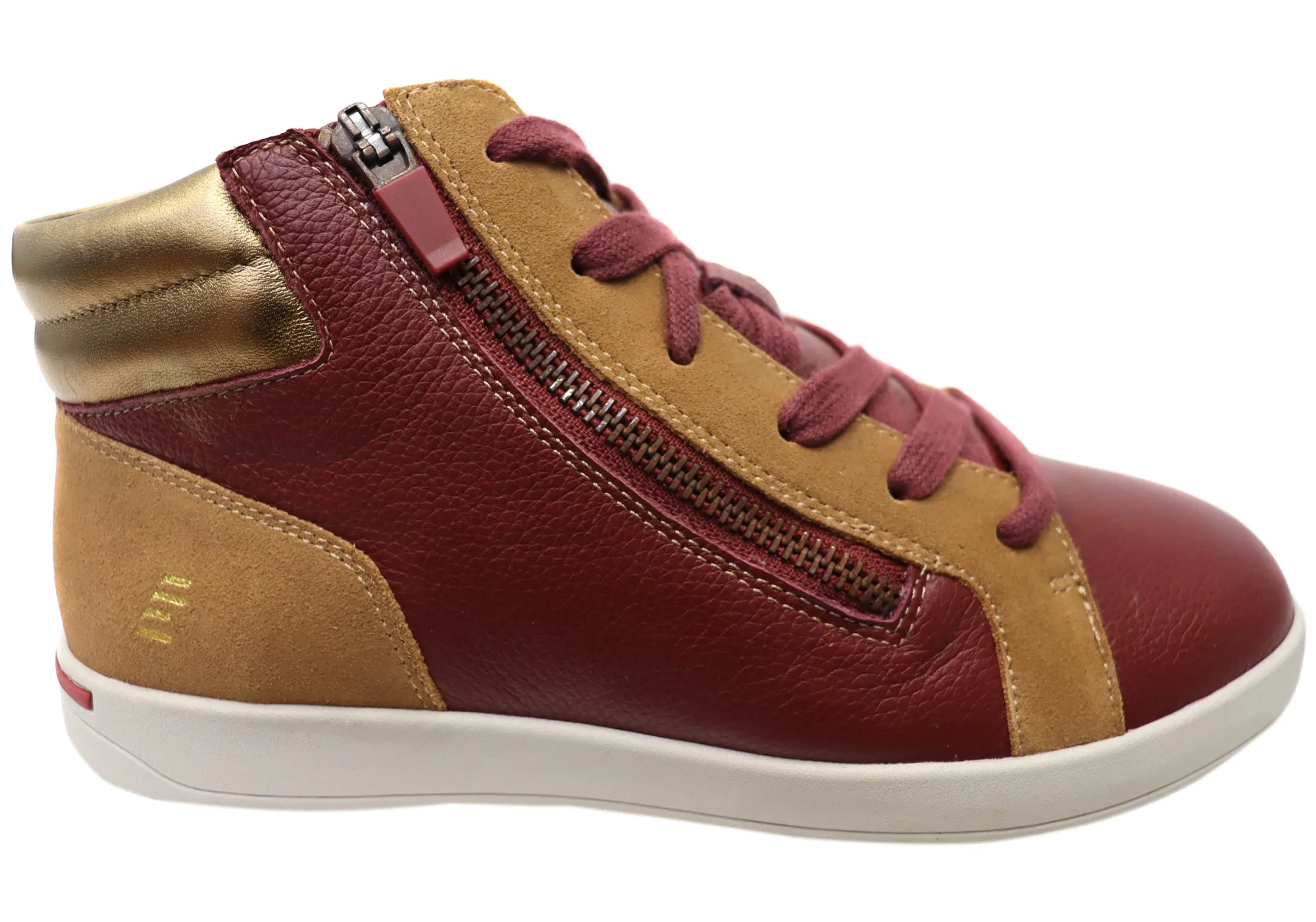 Padded Interior Work Commute Homyped Womens Nocturnal Comfortable Supportive Leather Ankle Boots