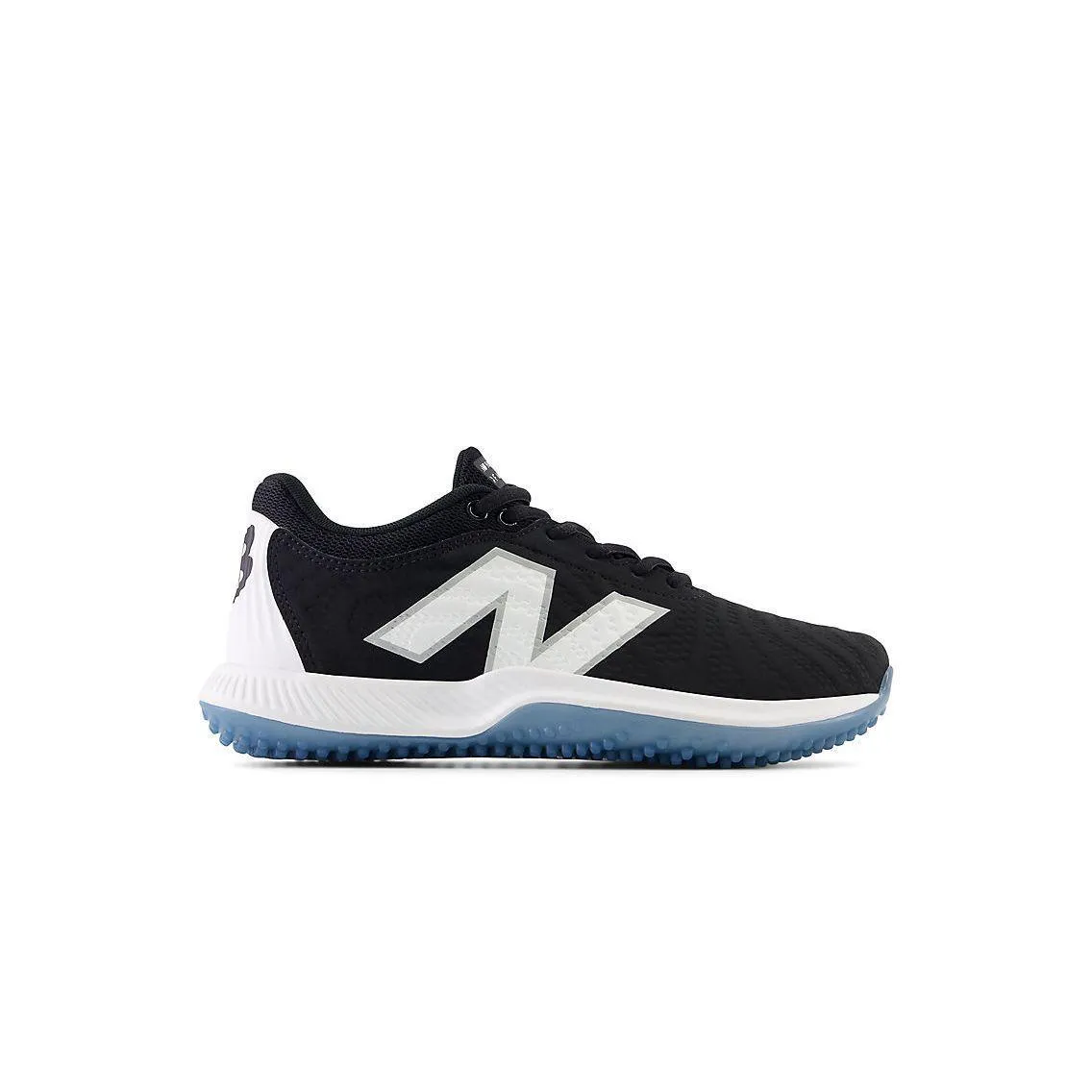 New Balance Women's FuelCell FUSE v4 Turf Trainer Softball Shoes - Black/Optic White - STFUSEK4 Cushioned Base Work Commute Play Hard