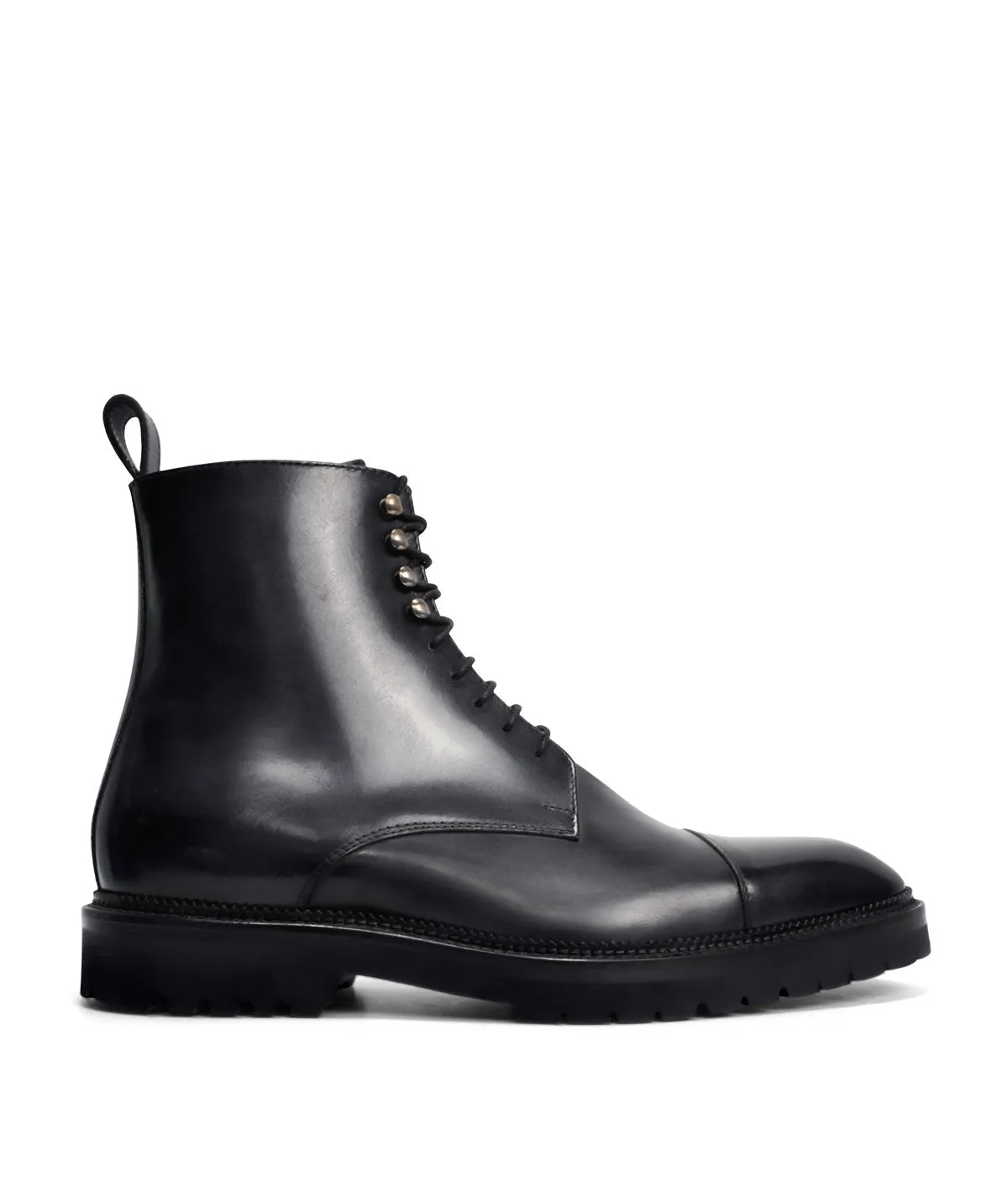 Bottines ALESSANDRO Gris Patin Luxurious lining