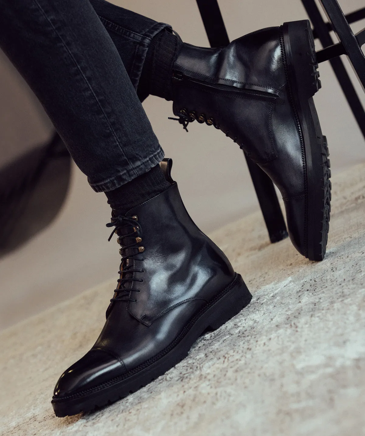 Bottines ALESSANDRO Gris Patin Urban Mobility