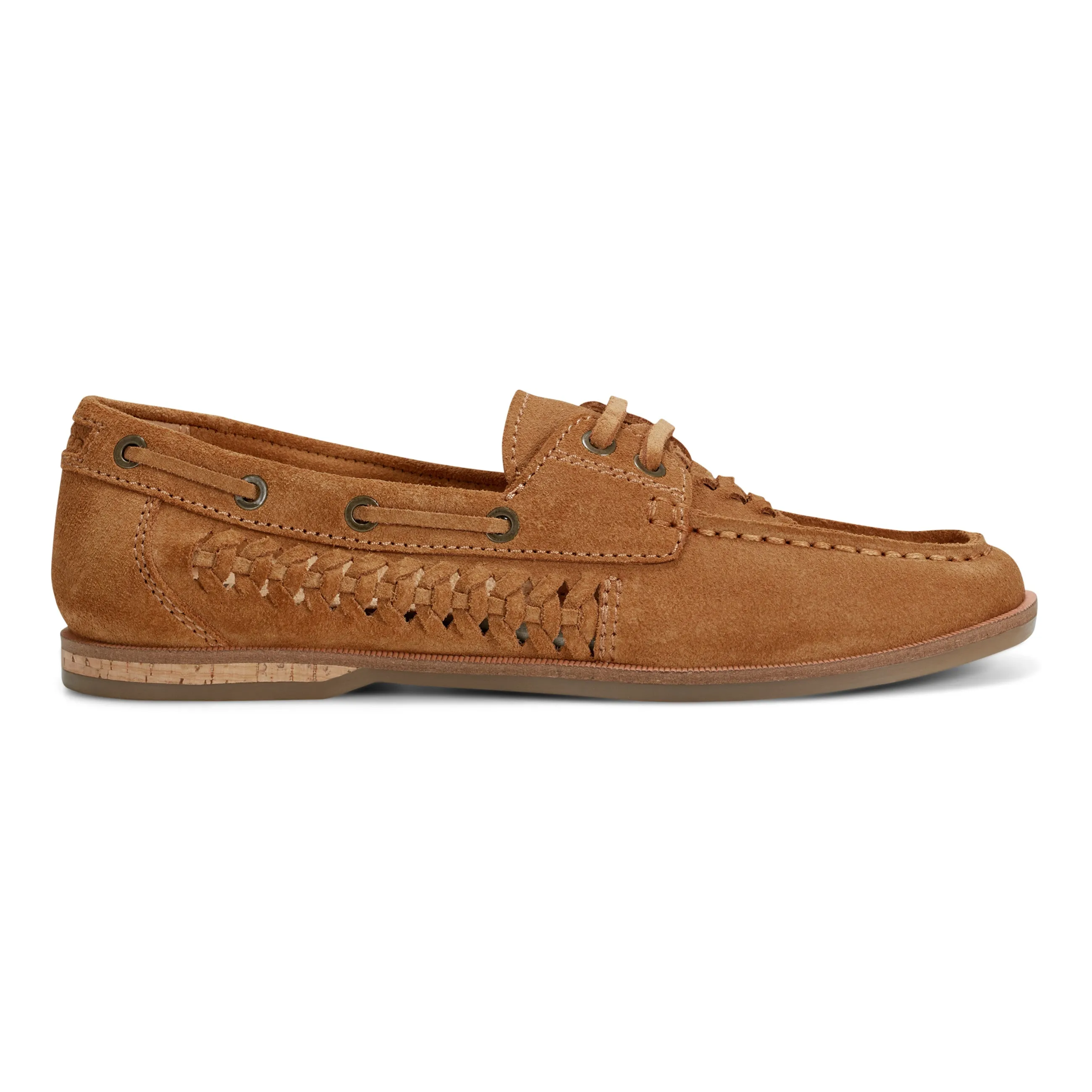Rubber Sole Wishing Almond Toe Slip-on Flat Casual Loafers