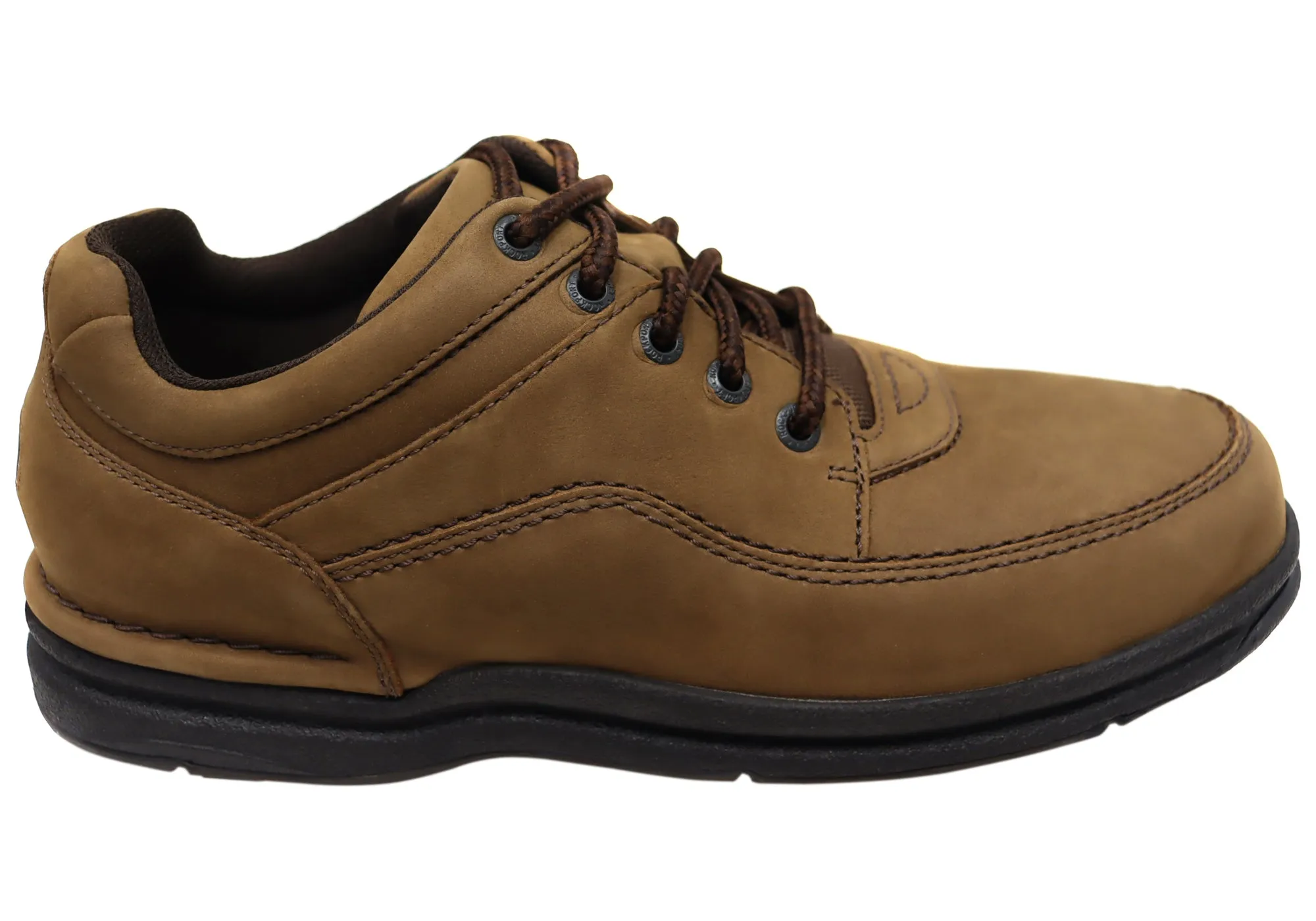 Rockport World Tour Classic Mens Comfort Wide Fit Walking Shoes Heat Sealed Reinforcements