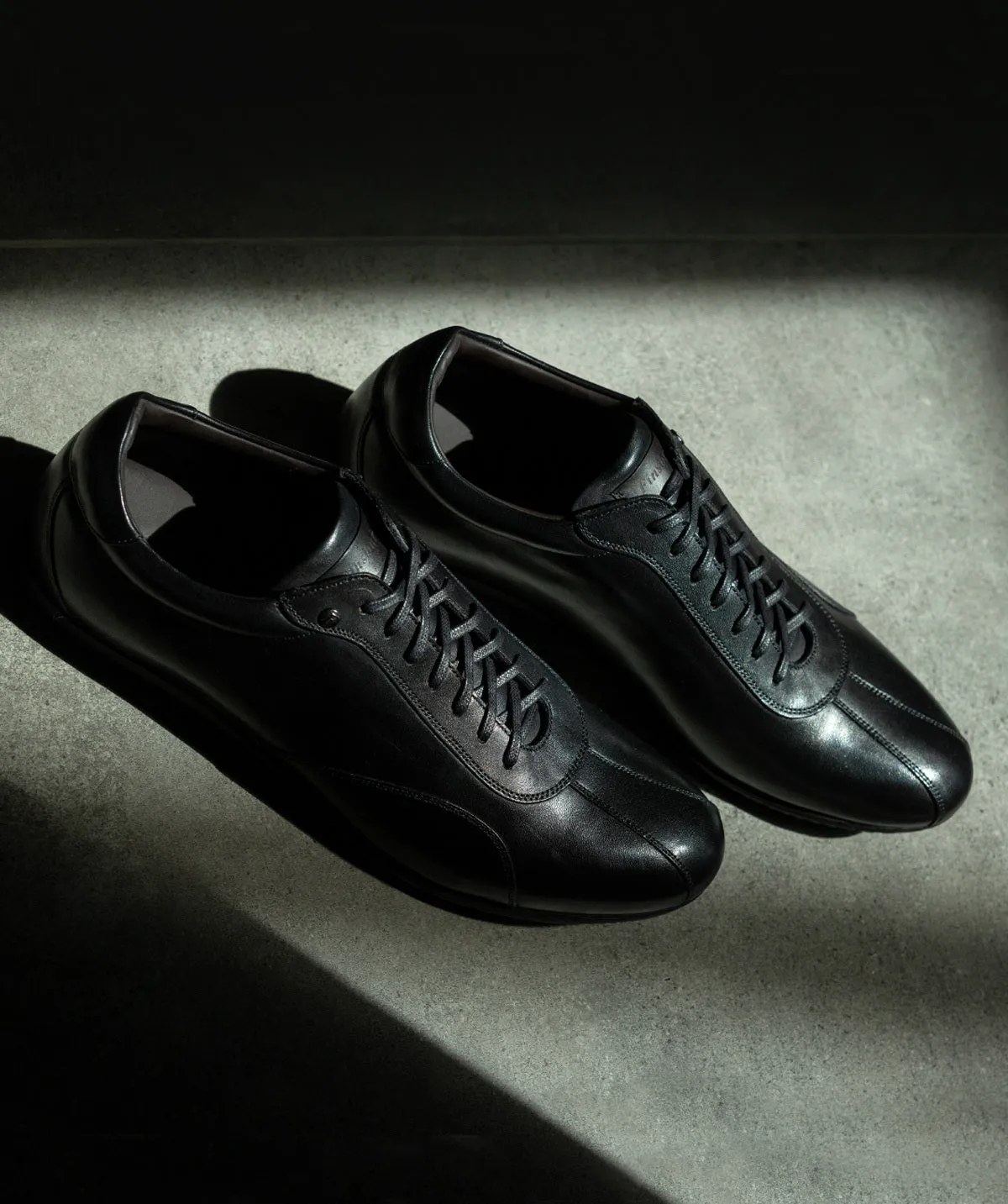 Sneakers COPAN Noir Ventilated Sides Comfort Easy