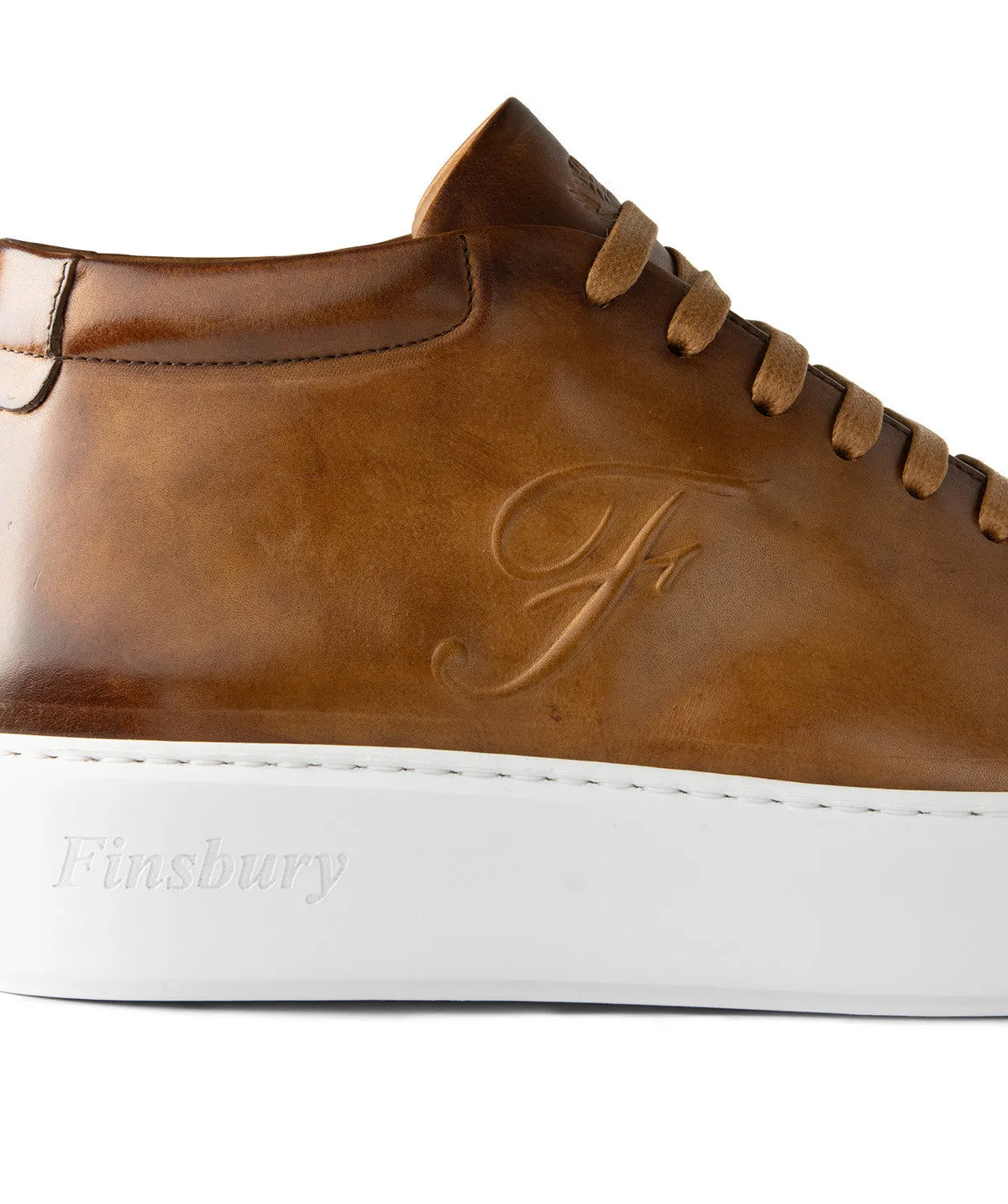 Outdoor Leisure Retro design Sneakers Montante MODENA Gold
